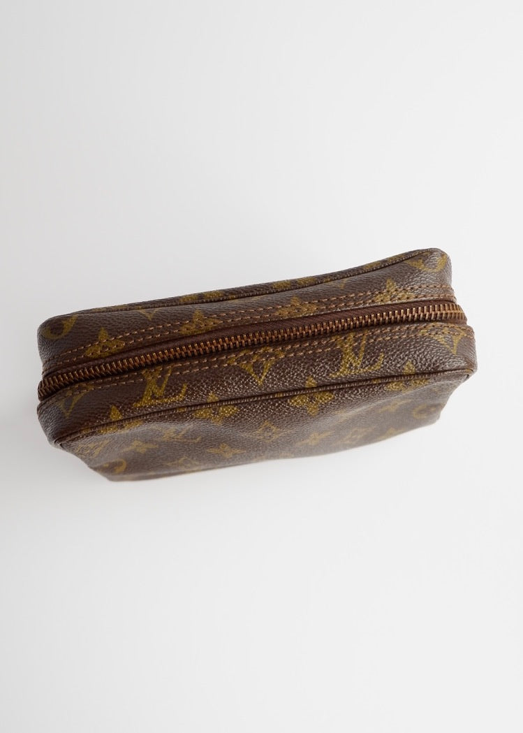 Authentic Preowned Vintage Louis Vuitton Monogram Small Toiletry Bag