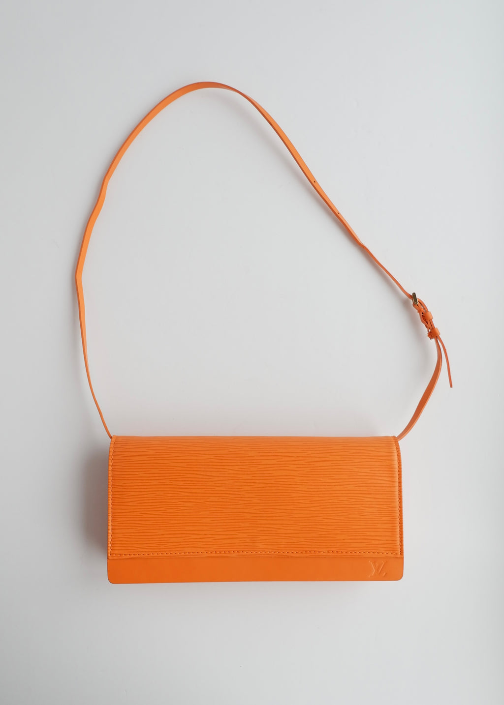 Authentic Preowned Louis Vuitton Orange Epi Leather Honfleur Shoulder Bag