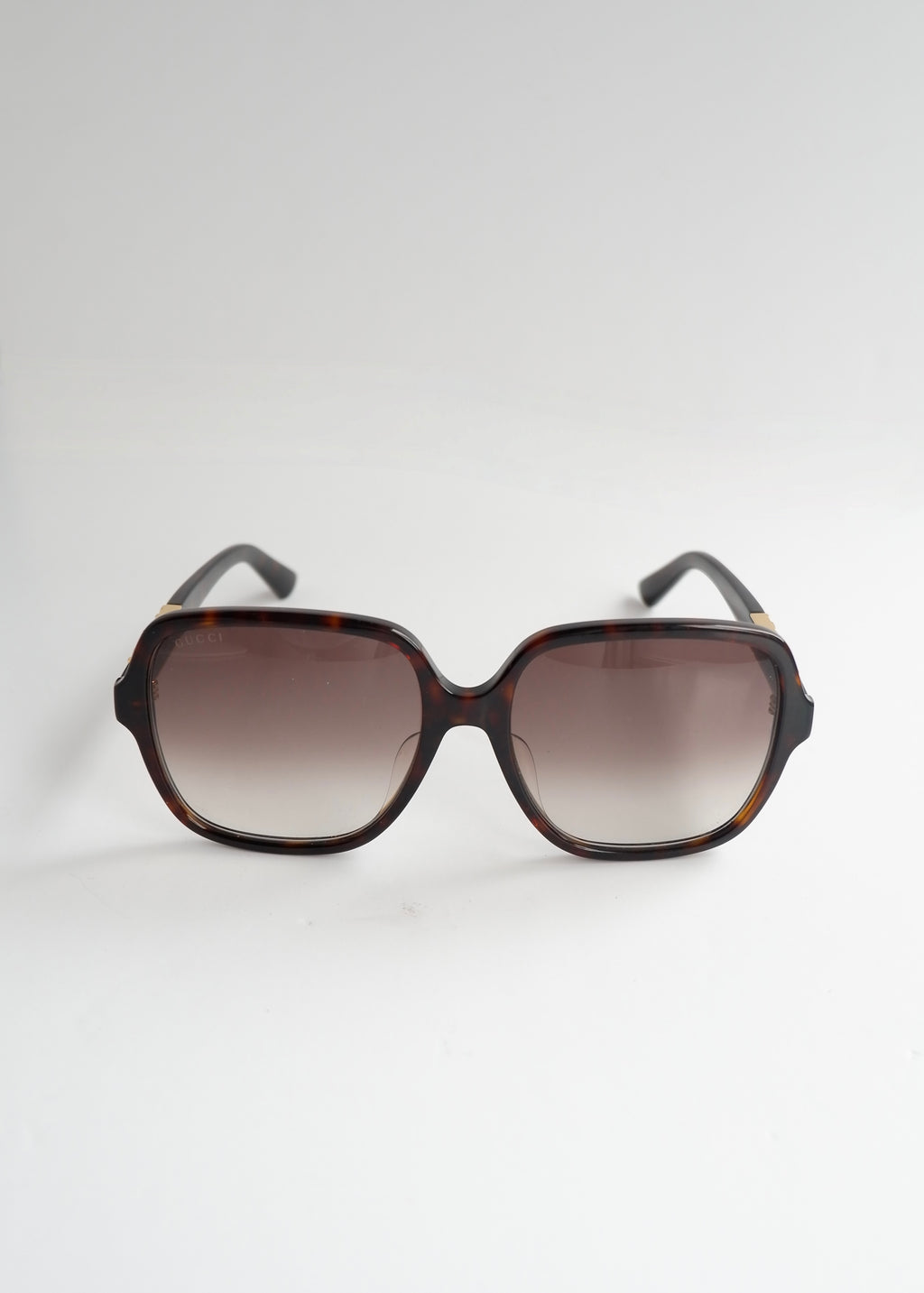 Authentic Preowned Gucci Black Oversized Square Frame Sunglasses