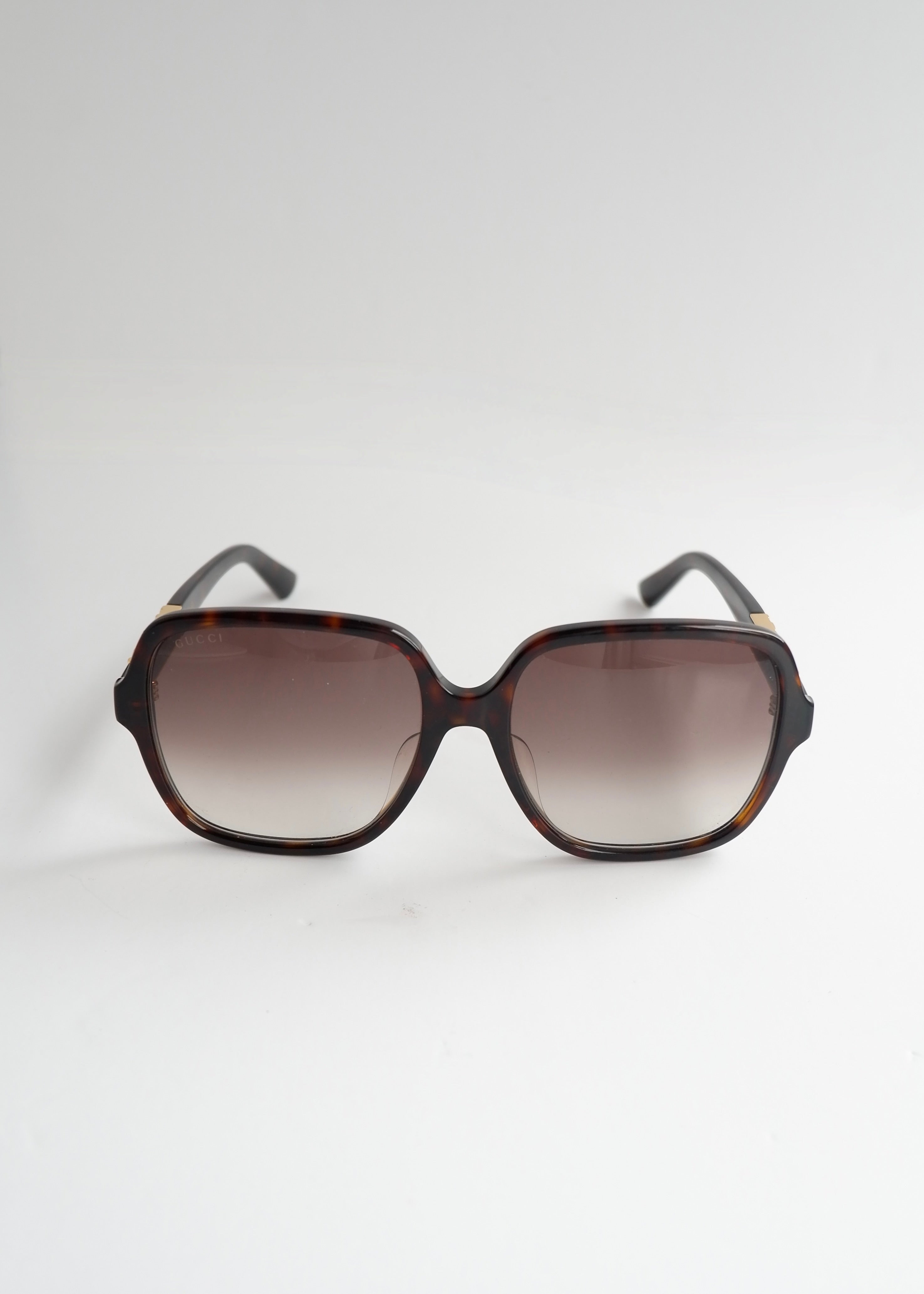 Authentic Preowned Gucci Black Oversized Square Frame Sunglasses