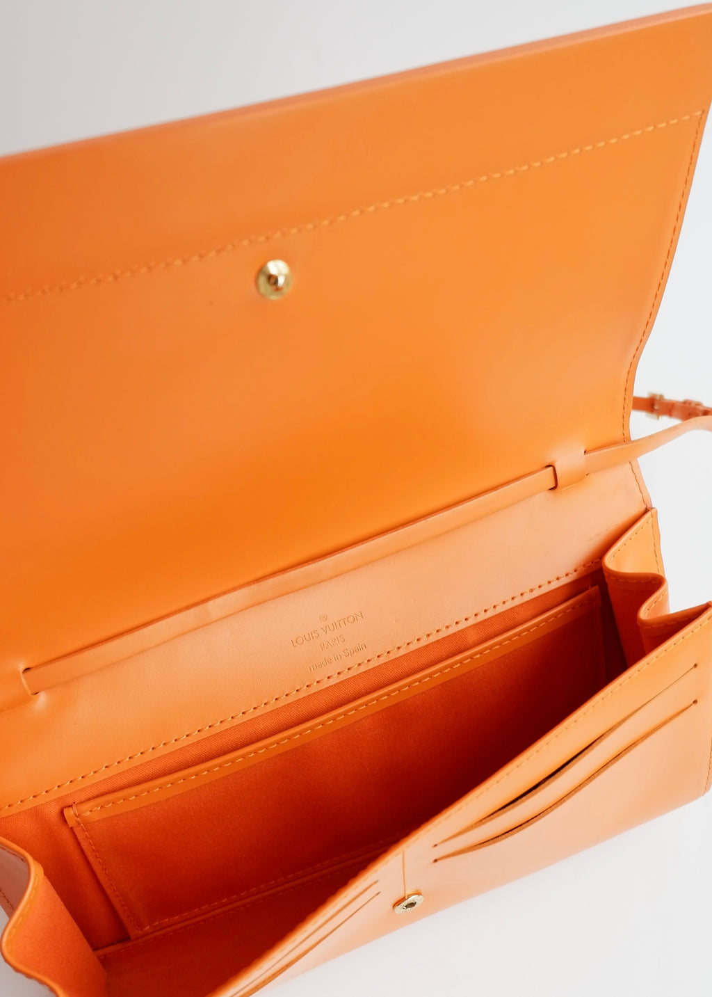 Authentic Preowned Louis Vuitton Orange Epi Leather Honfleur Shoulder Bag