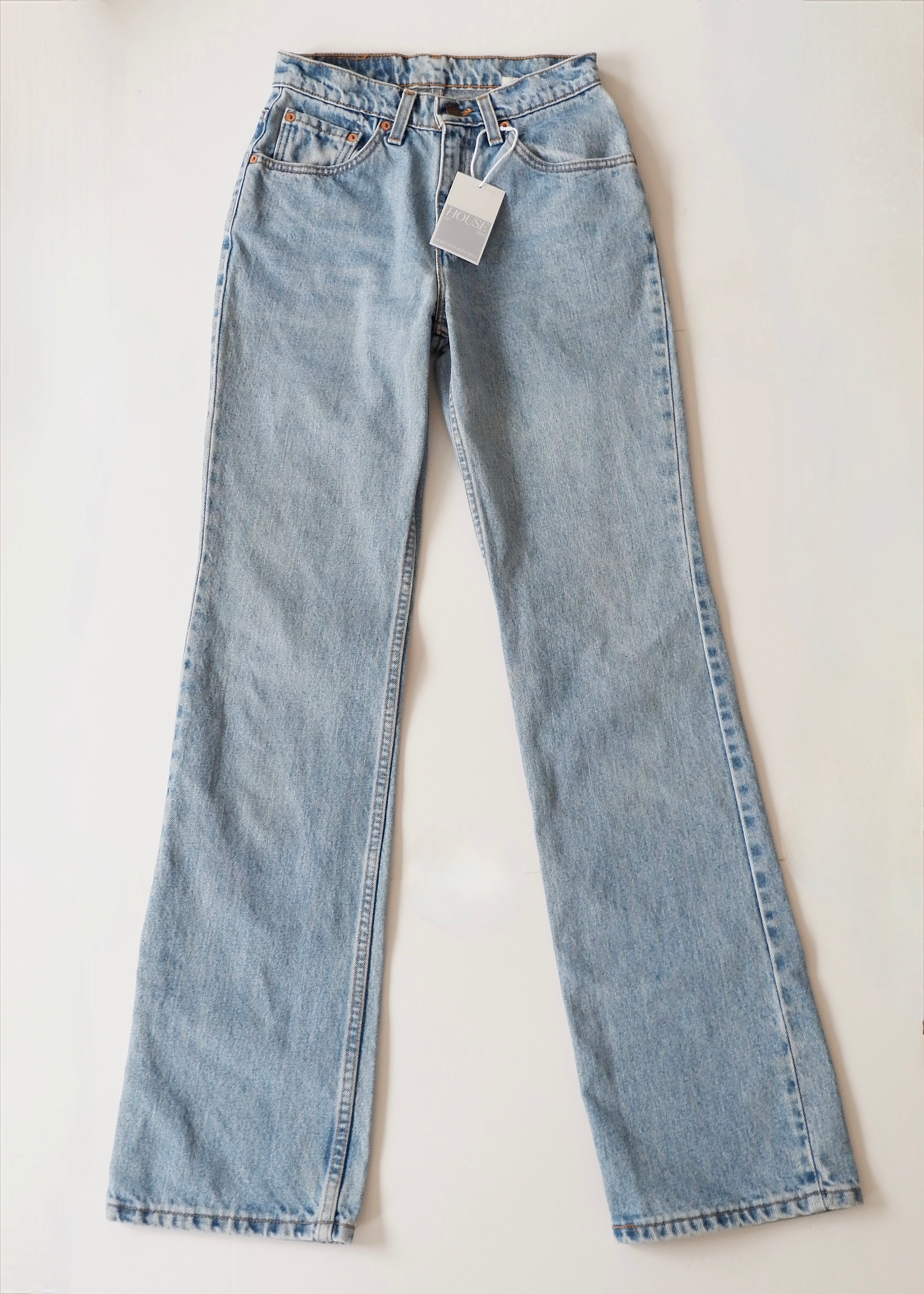 Levis Vintage 517 Boot Cut Medium Light Wash Jeans - 25