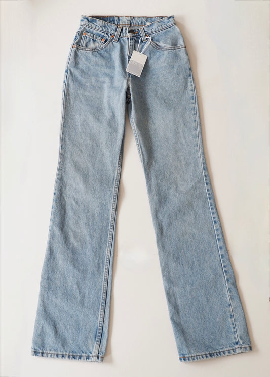 Levis Vintage 517 Boot Cut Medium Light Wash Jeans - 25