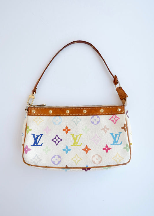 Authentic Preowned Louis Vuitton Monogram Multi-Color Pochette Accessories