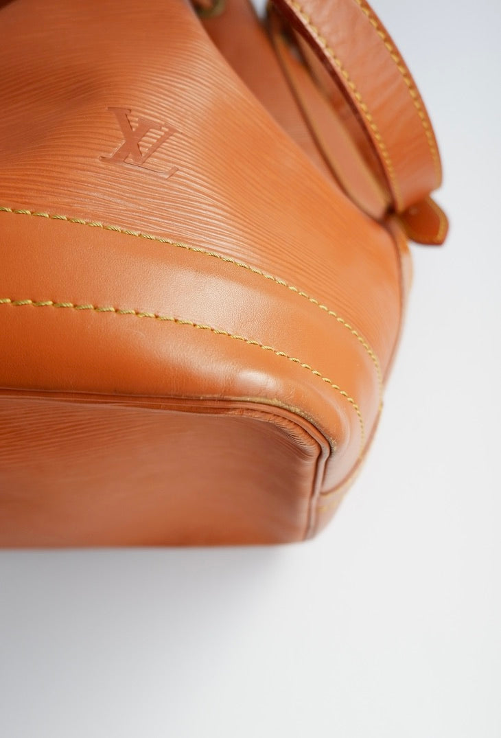 Authentic Preowned Louis Vuitton Brown Leather Epi Noe