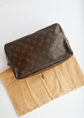 Authentic Preowned Vintage Louis Vuitton Monogram Large Toiletry Pouch