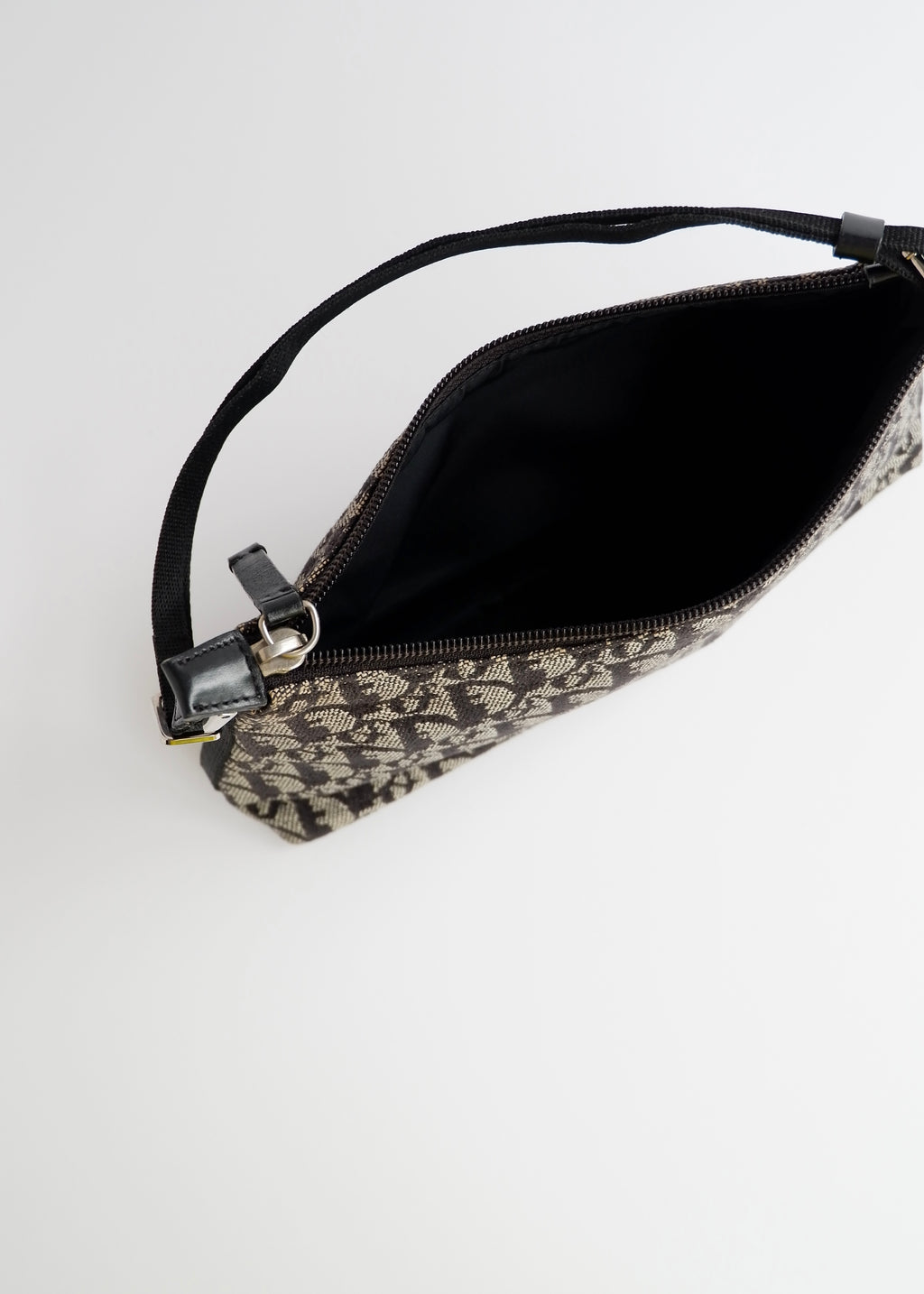 Authentic Preowned Dior Black Trotter Shoulder Bag