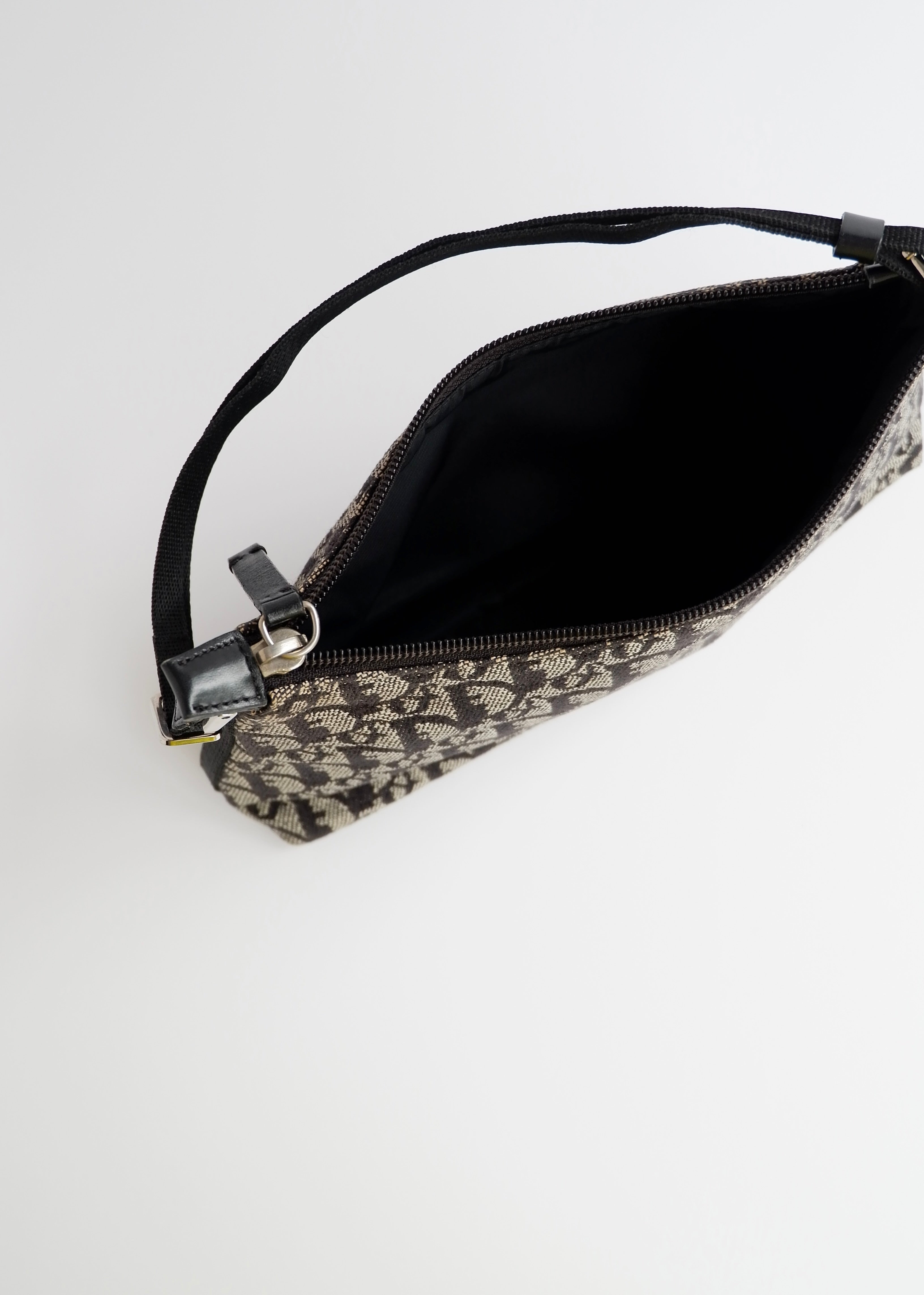 Authentic Preowned Dior Black Trotter Shoulder Bag