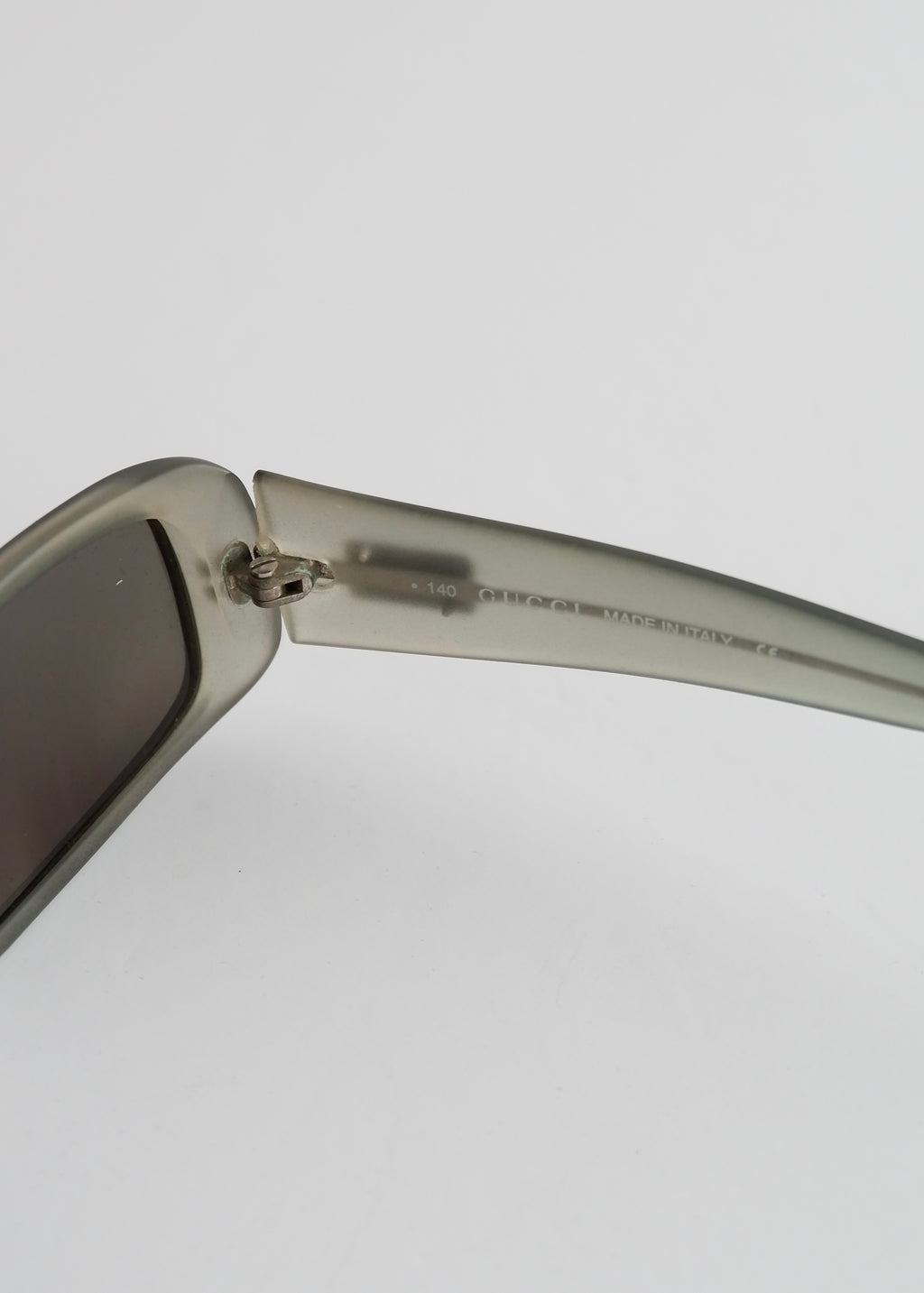 Authentic Preowned Gucci Grey Acetate Square Frame Sunglasses