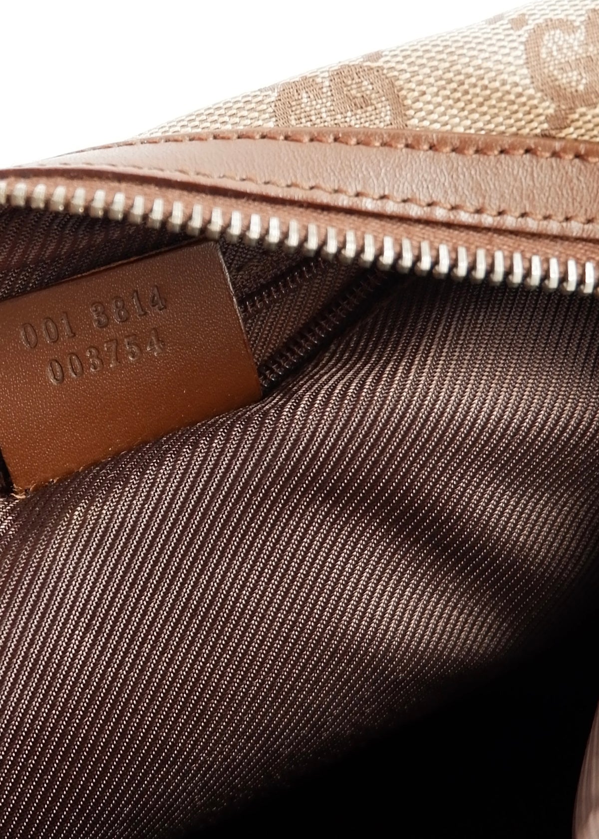 Preowned Gucci Brown GG Canvas Shoulder Bag