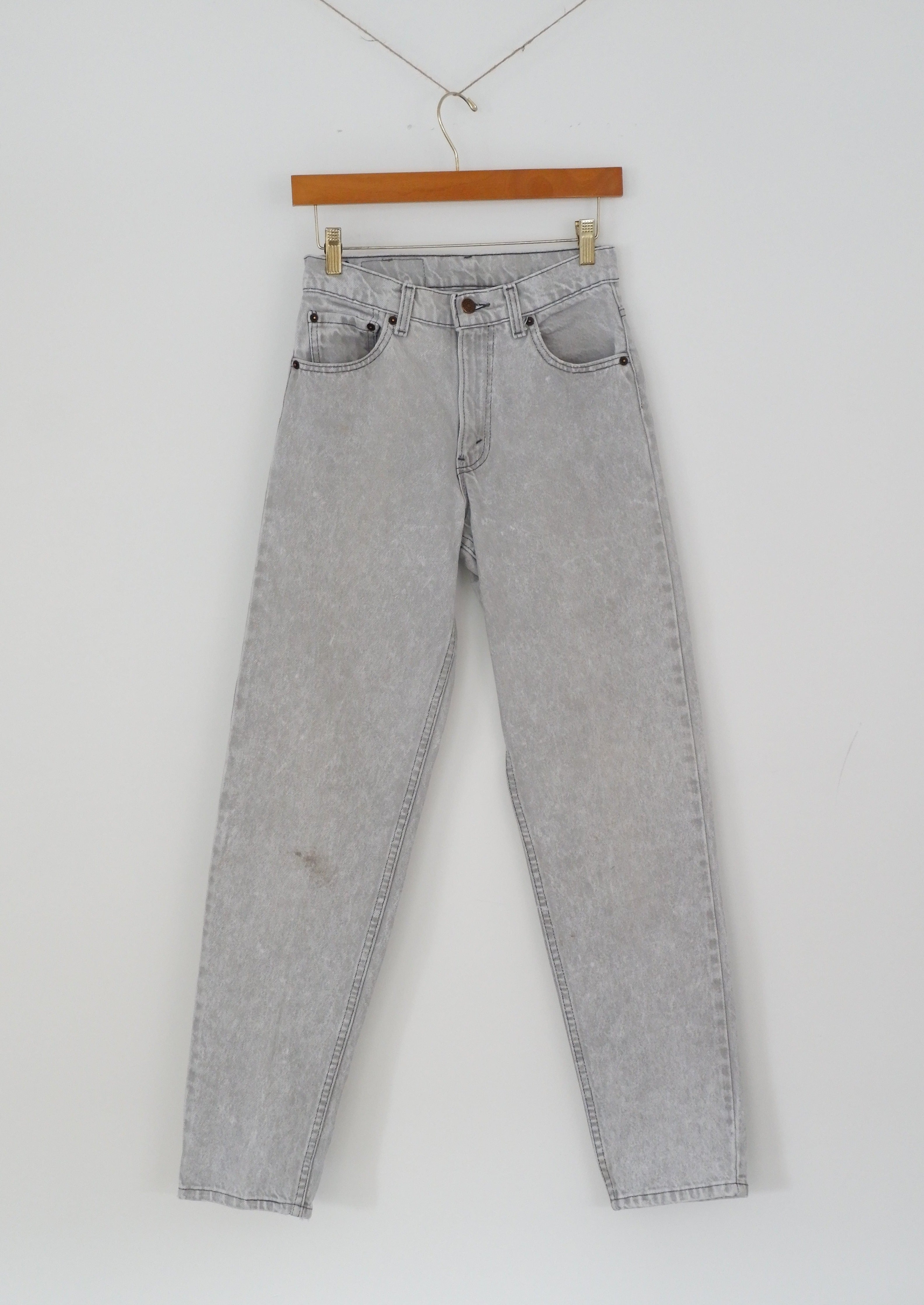 Vintage Gray on sale Acid Wash Jeans