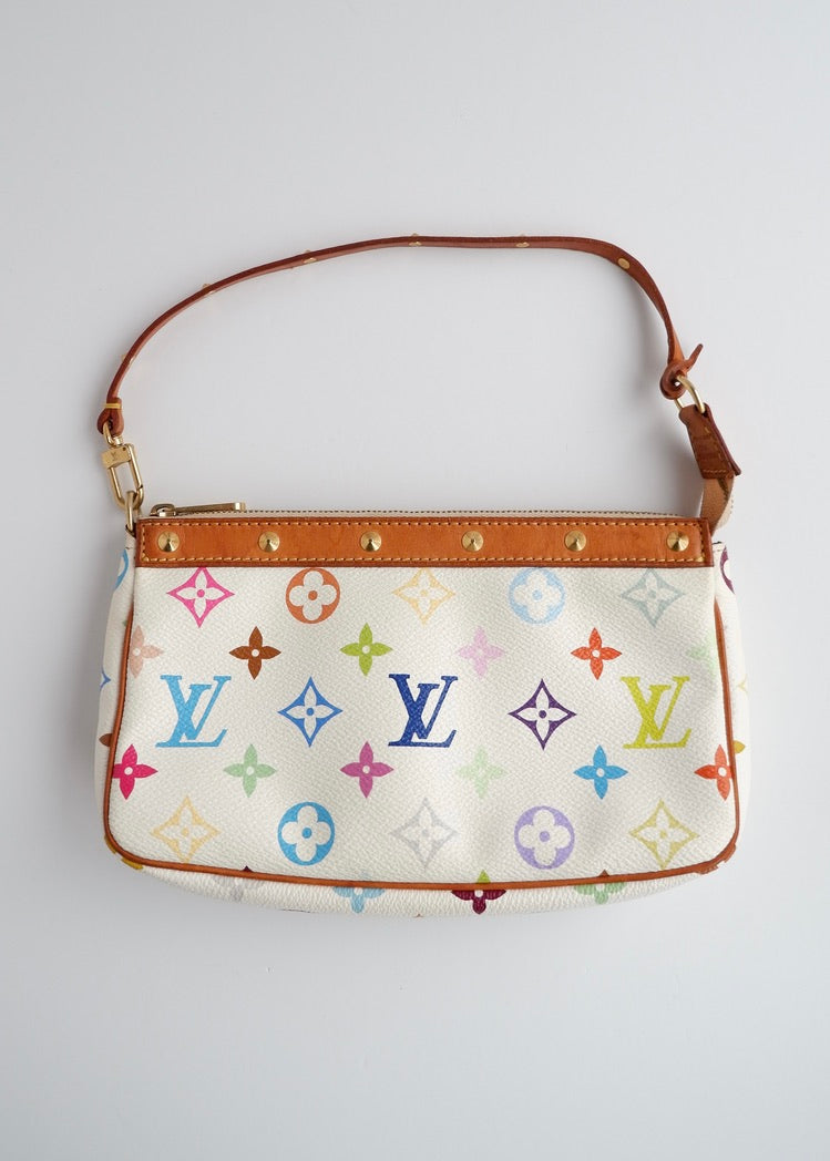 Authentic Preowned Louis Vuitton Monogram Multi-Color Pochette Accessories