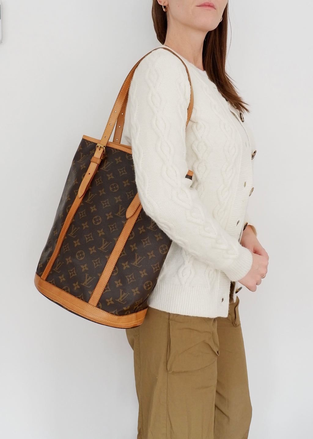 Authentic Preowned Louis Vuitton Monogram Bucket Bag GM