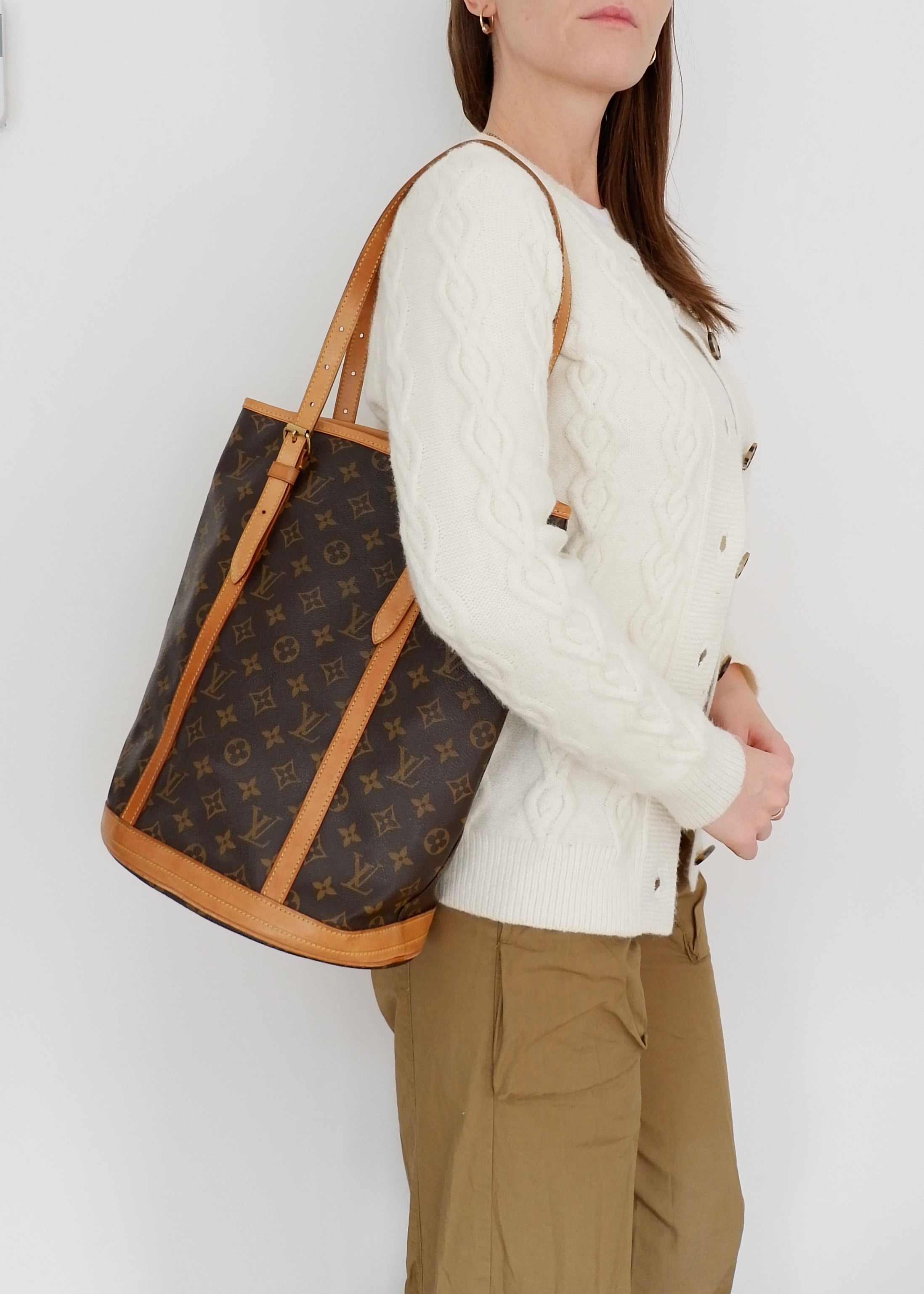Authentic Preowned Louis Vuitton Monogram Bucket Bag GM