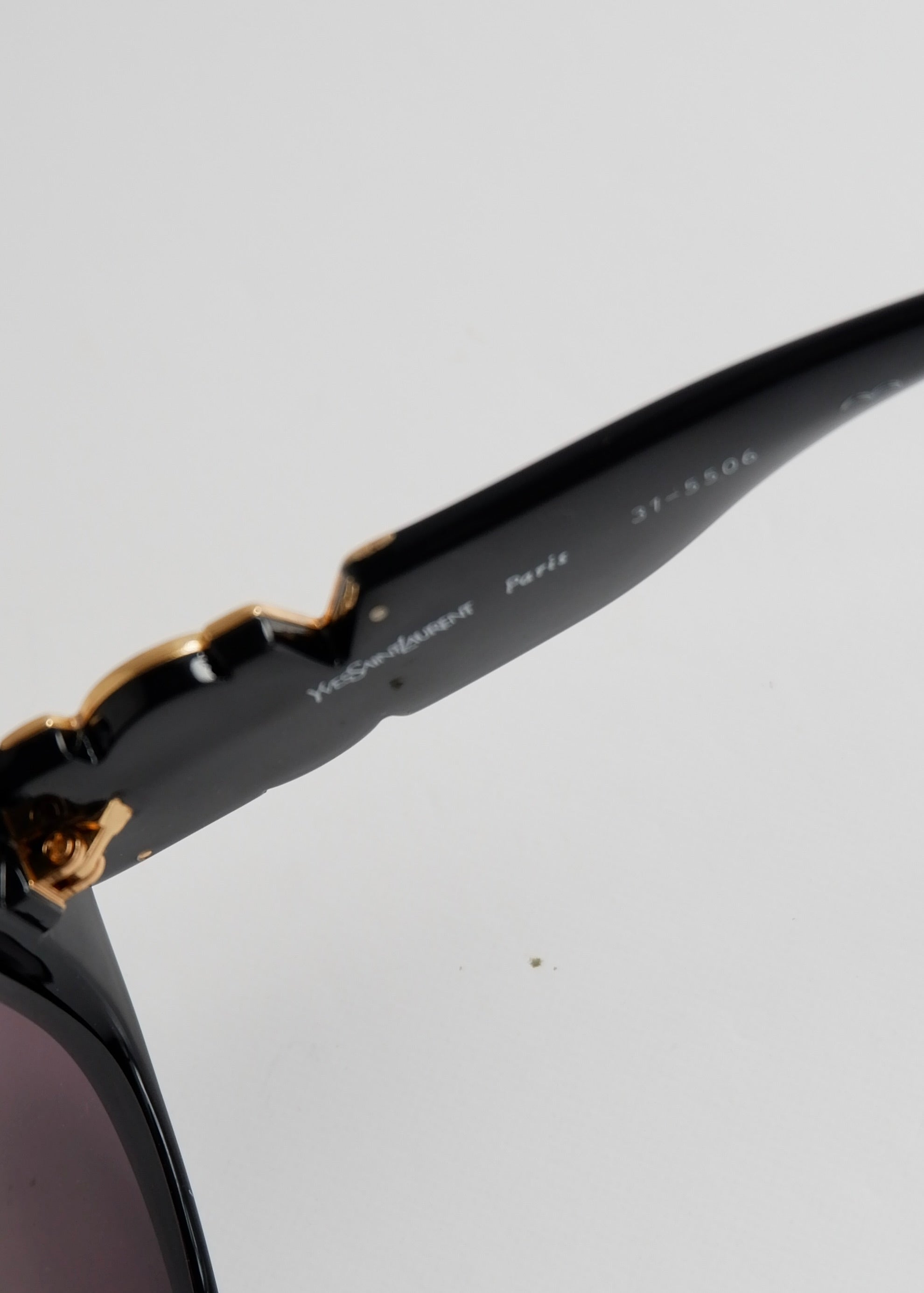 Authentic Preowned Saint Laurent (YSL) Black Square Frame Sunglasses