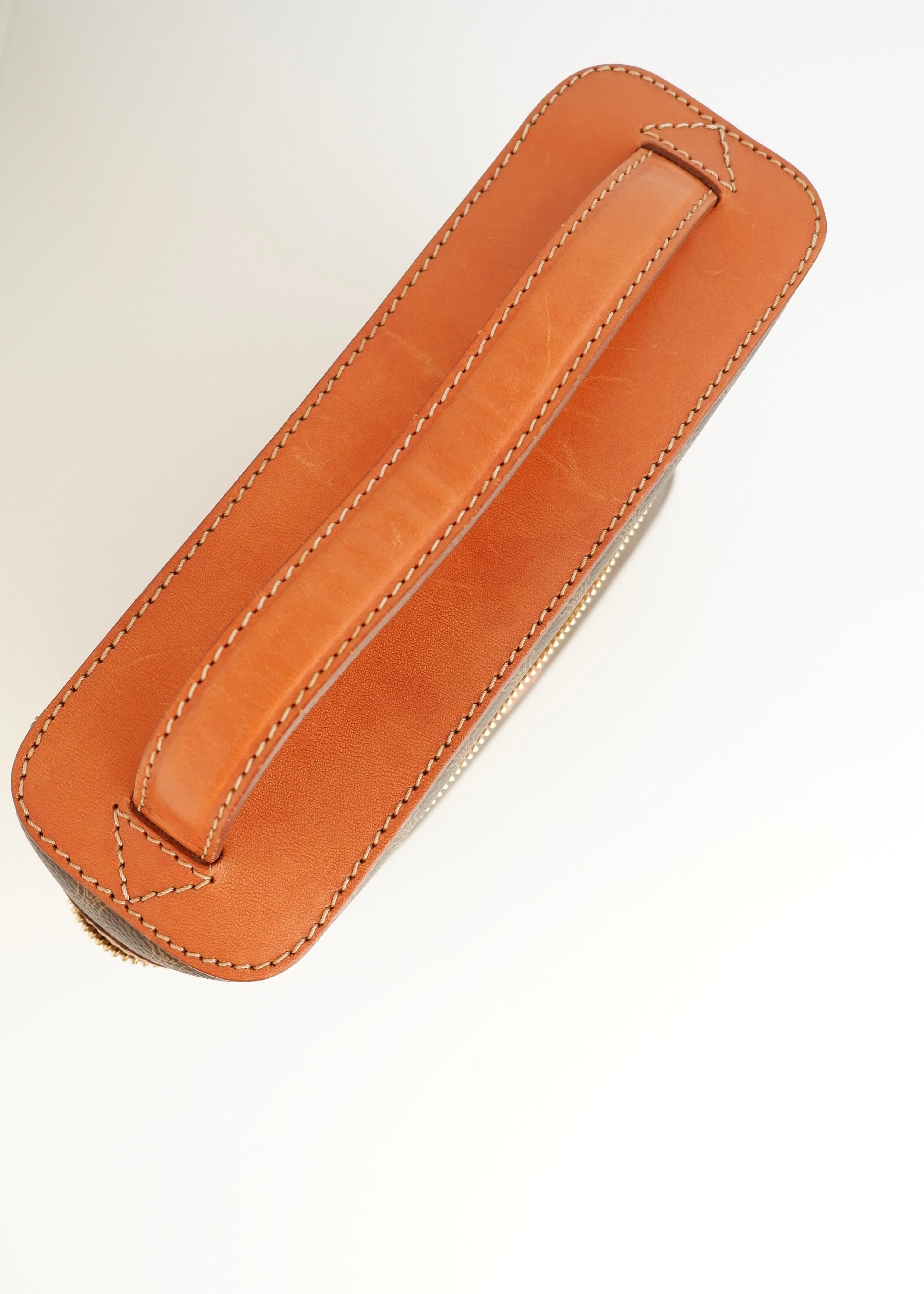 Authentic Preowned Vintage Celine Macadam Top Handle Clutch