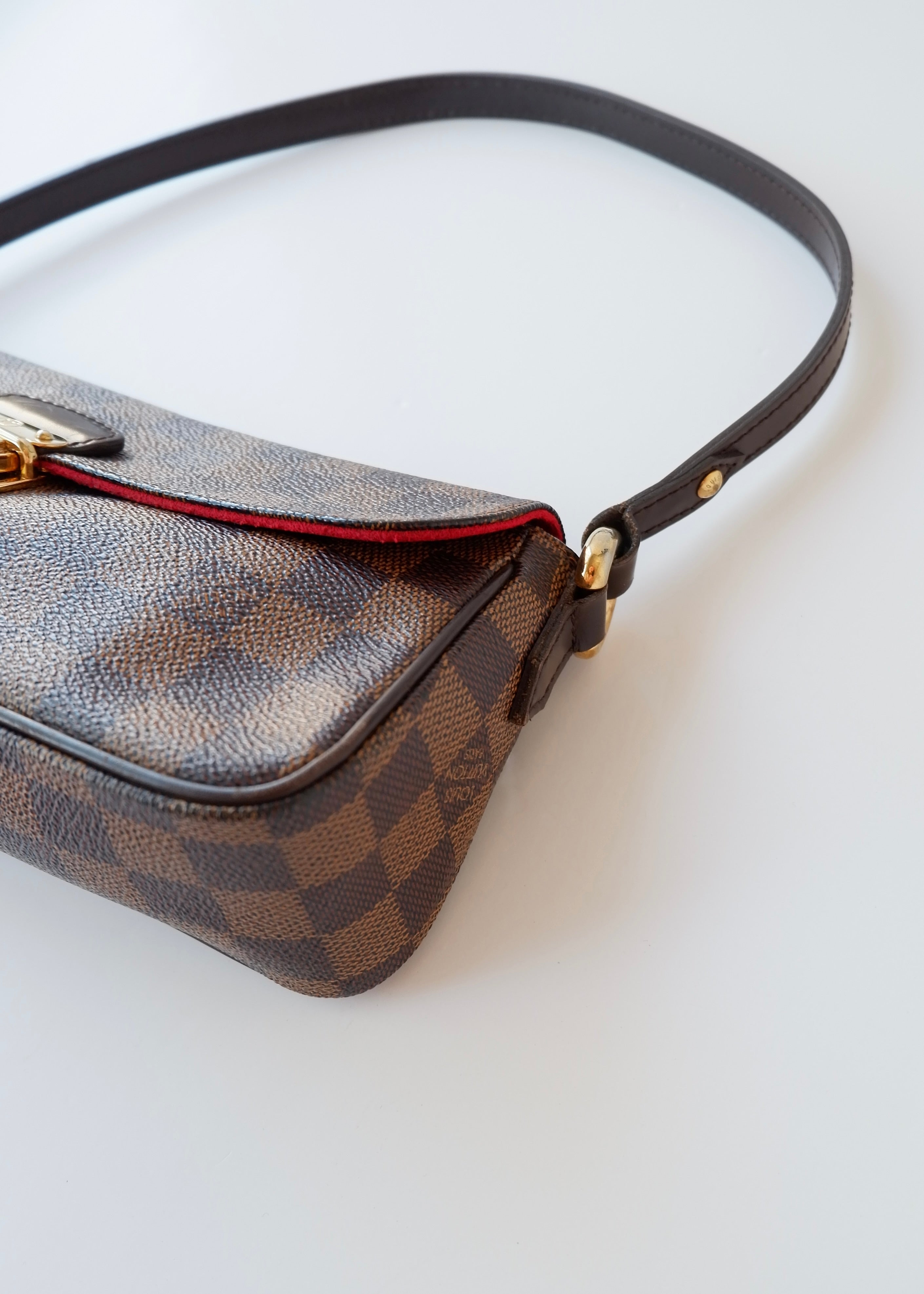 Preowned Louis Vuitton Damier Ebene Ravello PM