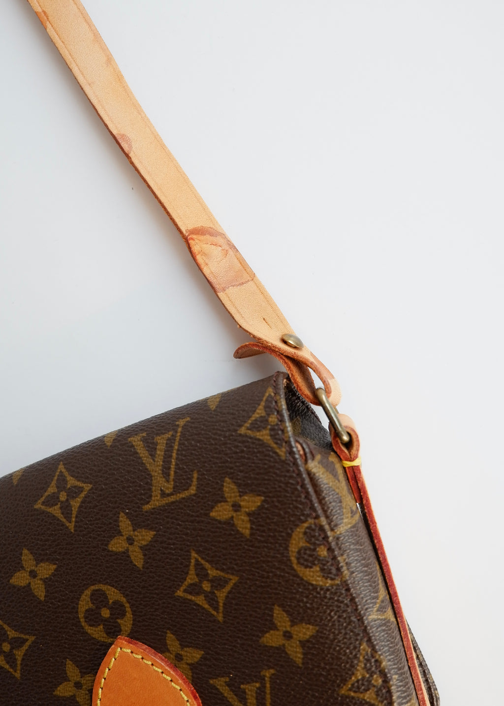 Bandoulière Louis Vuitton Monogram Mini Cartouchière d'occasion authentique