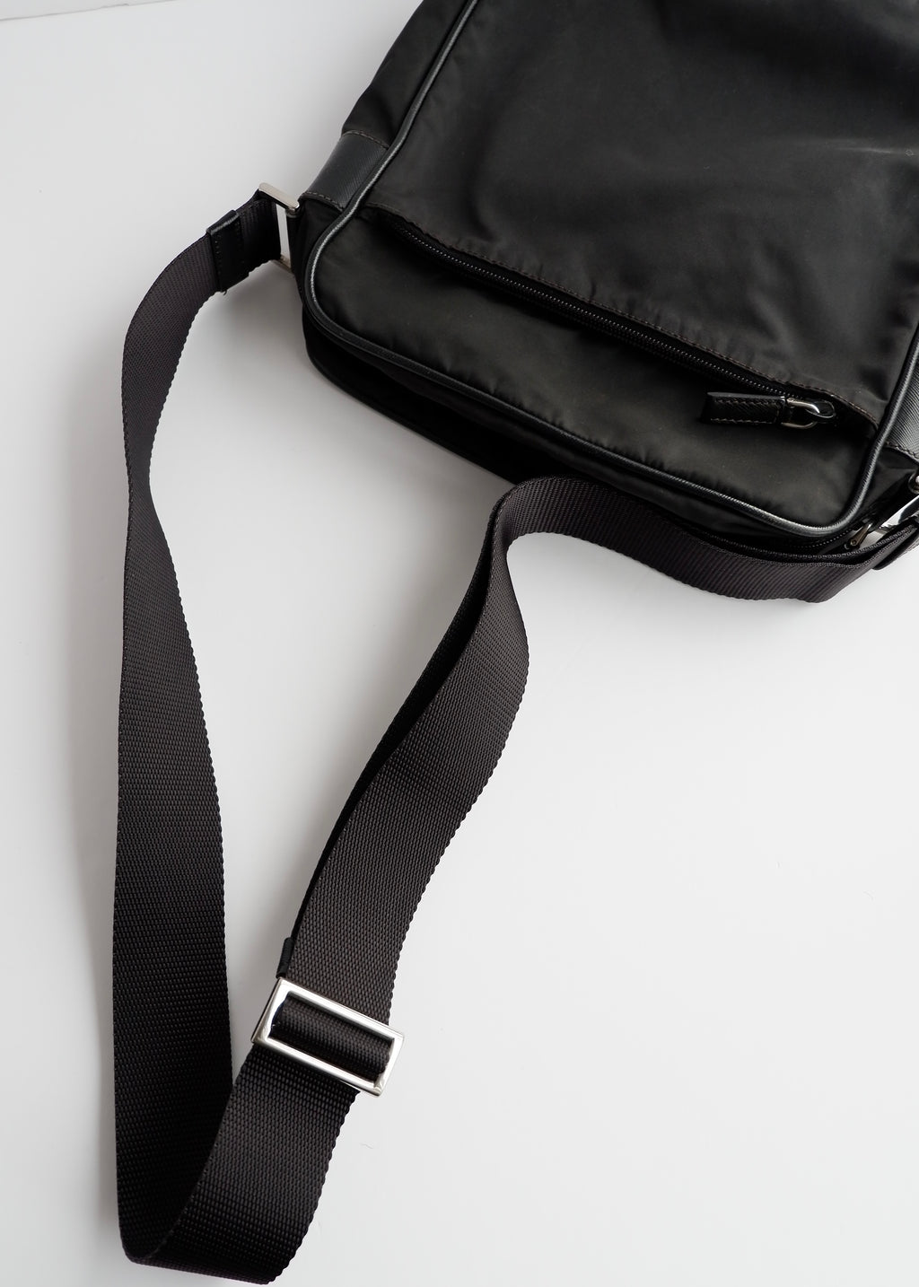 Authentic Preowned Prada Black Nylon Crossbody Bag