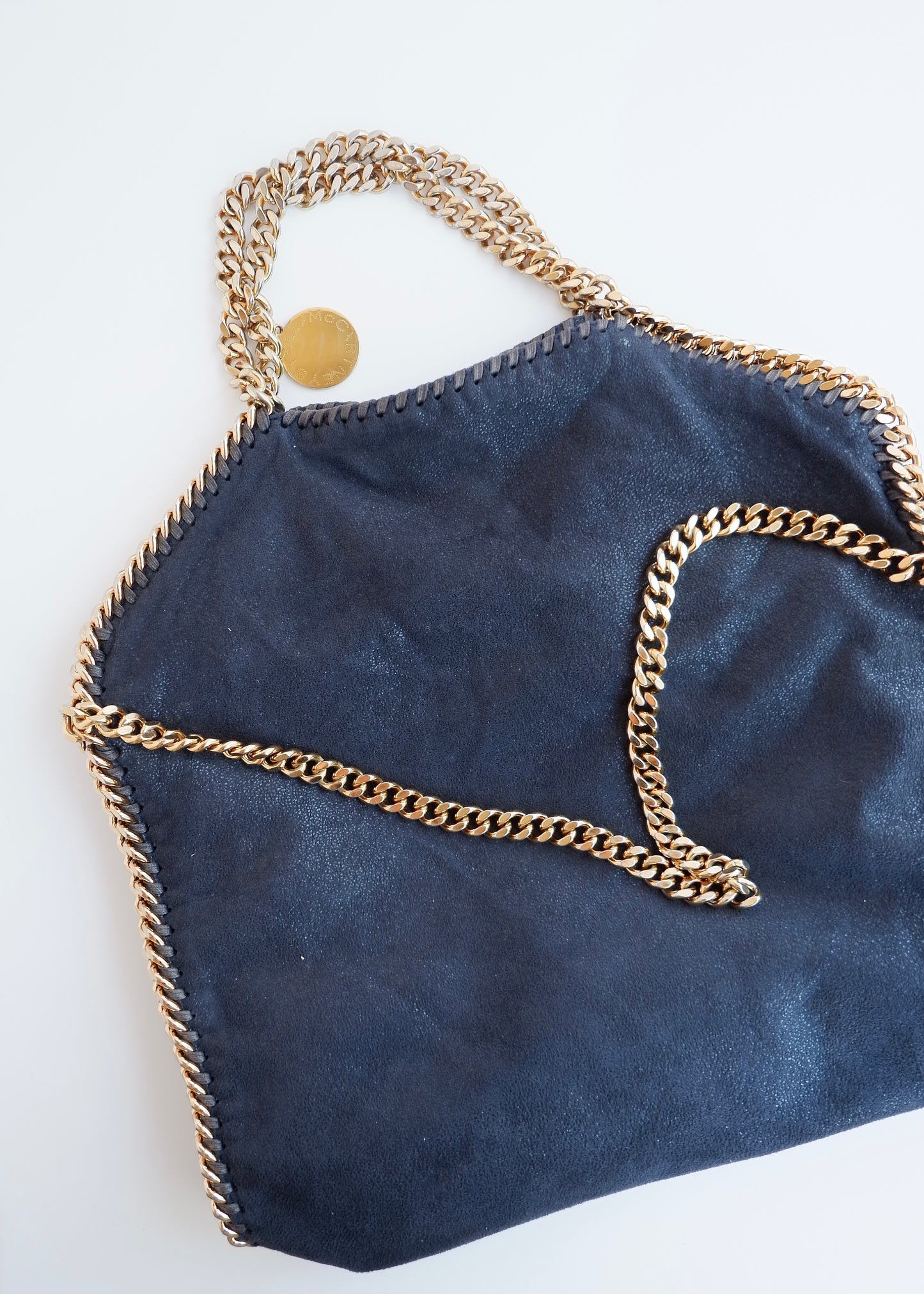 Authentic Preowned Stella McCartney Navy Fallabela Two Way Shoulder Bag