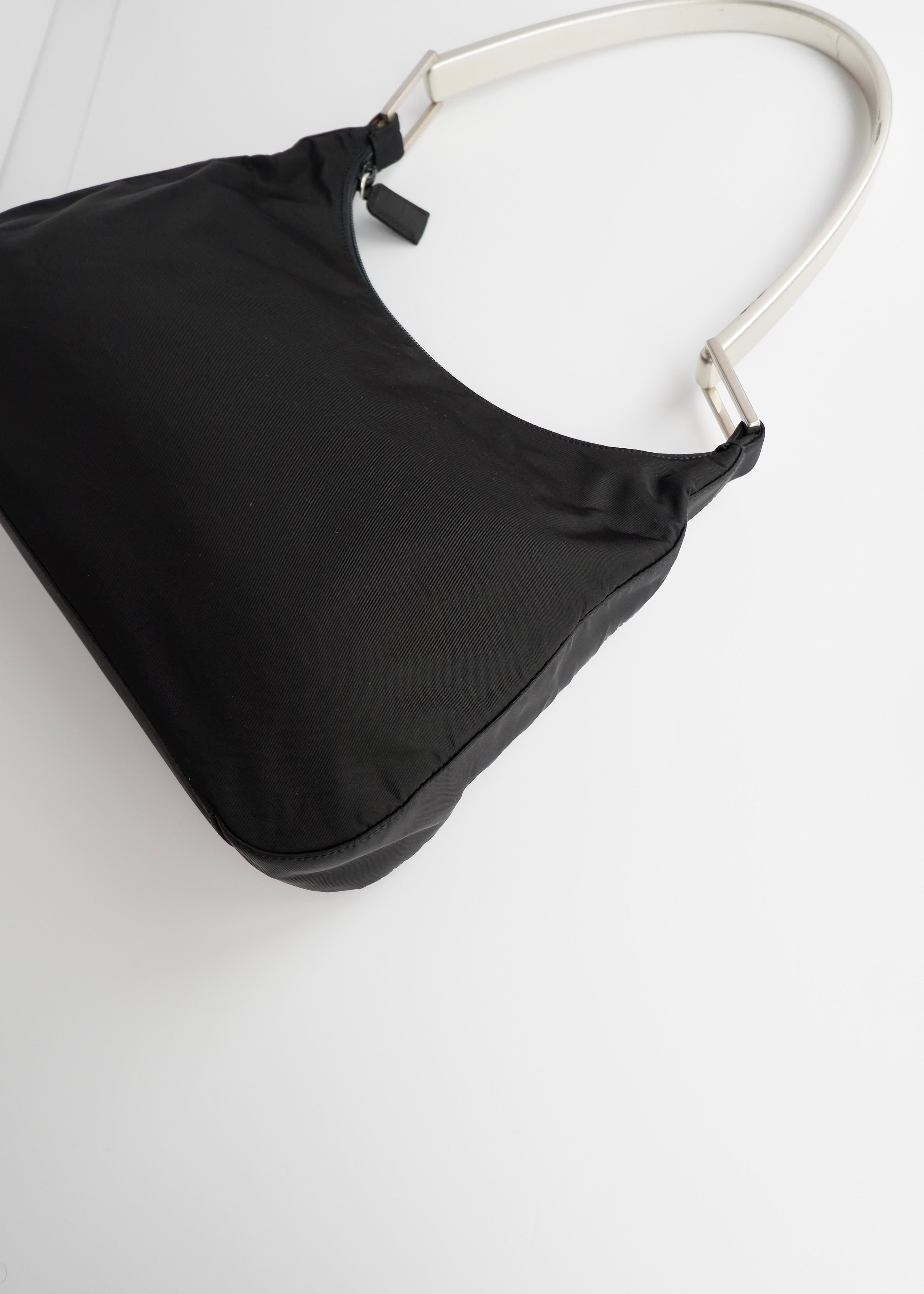 Authentic Preowned Prada Black Nylon Shoulder Bag