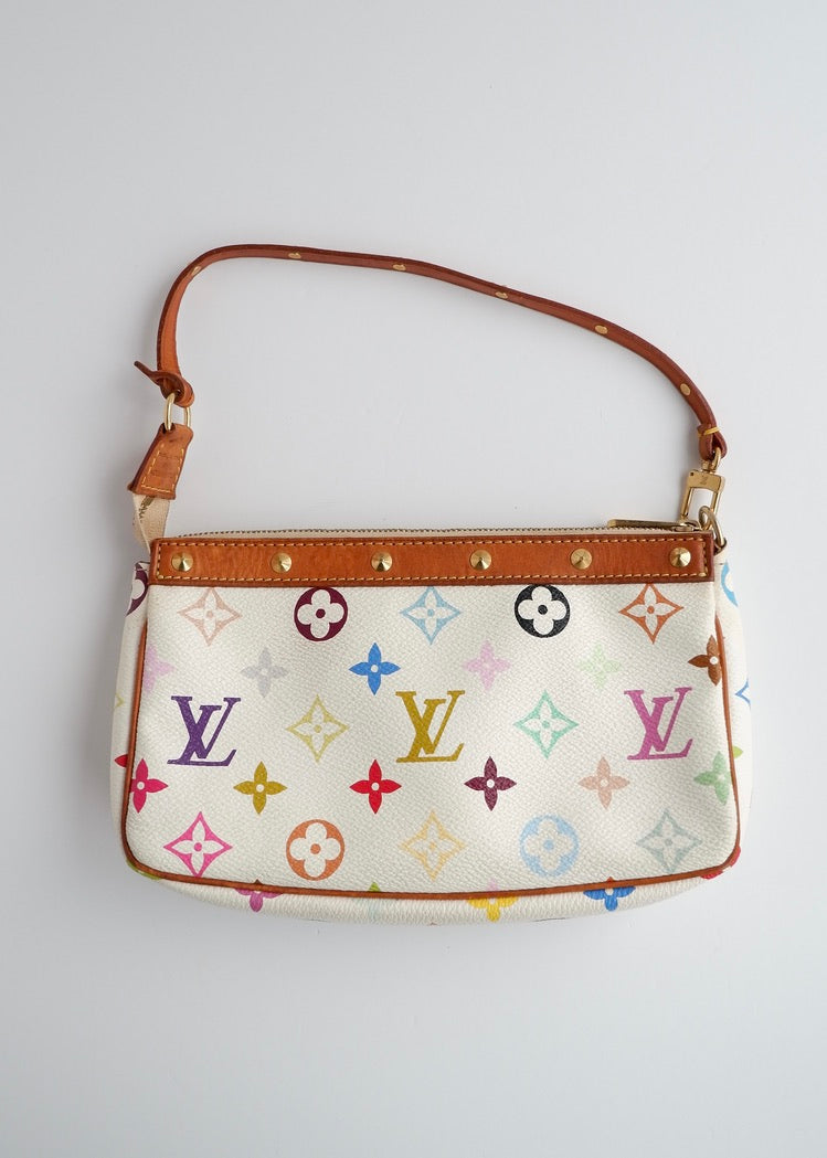 Authentic Preowned Louis Vuitton Monogram Multi-Color Pochette Accessories