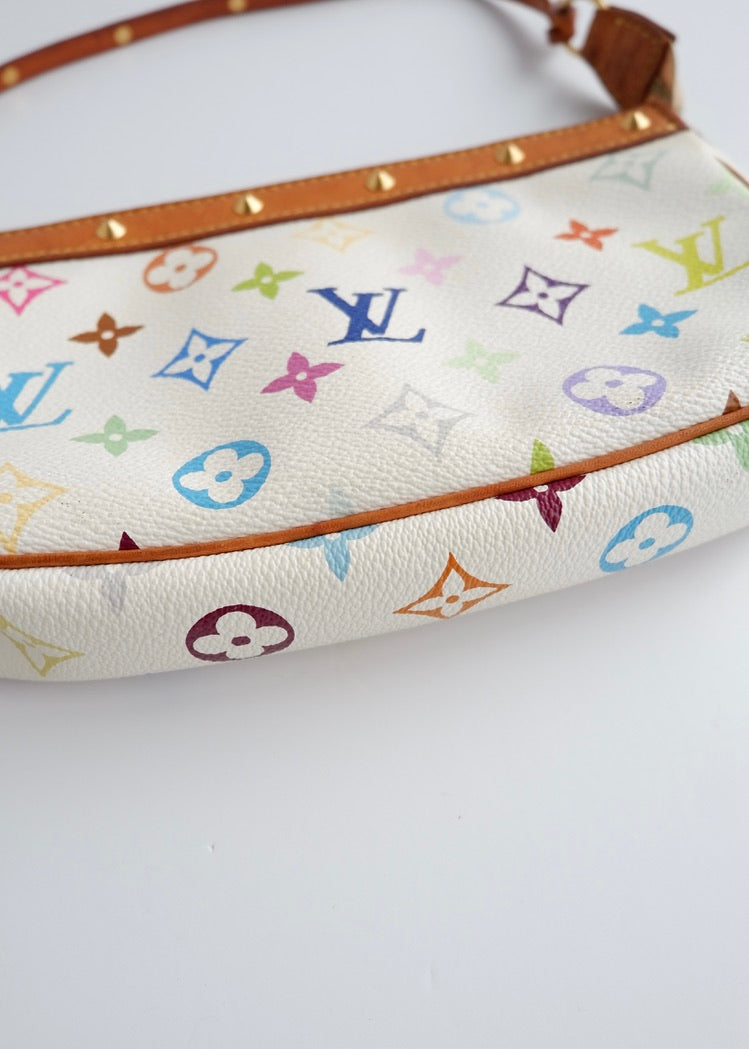 Authentic Preowned Louis Vuitton Monogram Multi-Color Pochette Accessories