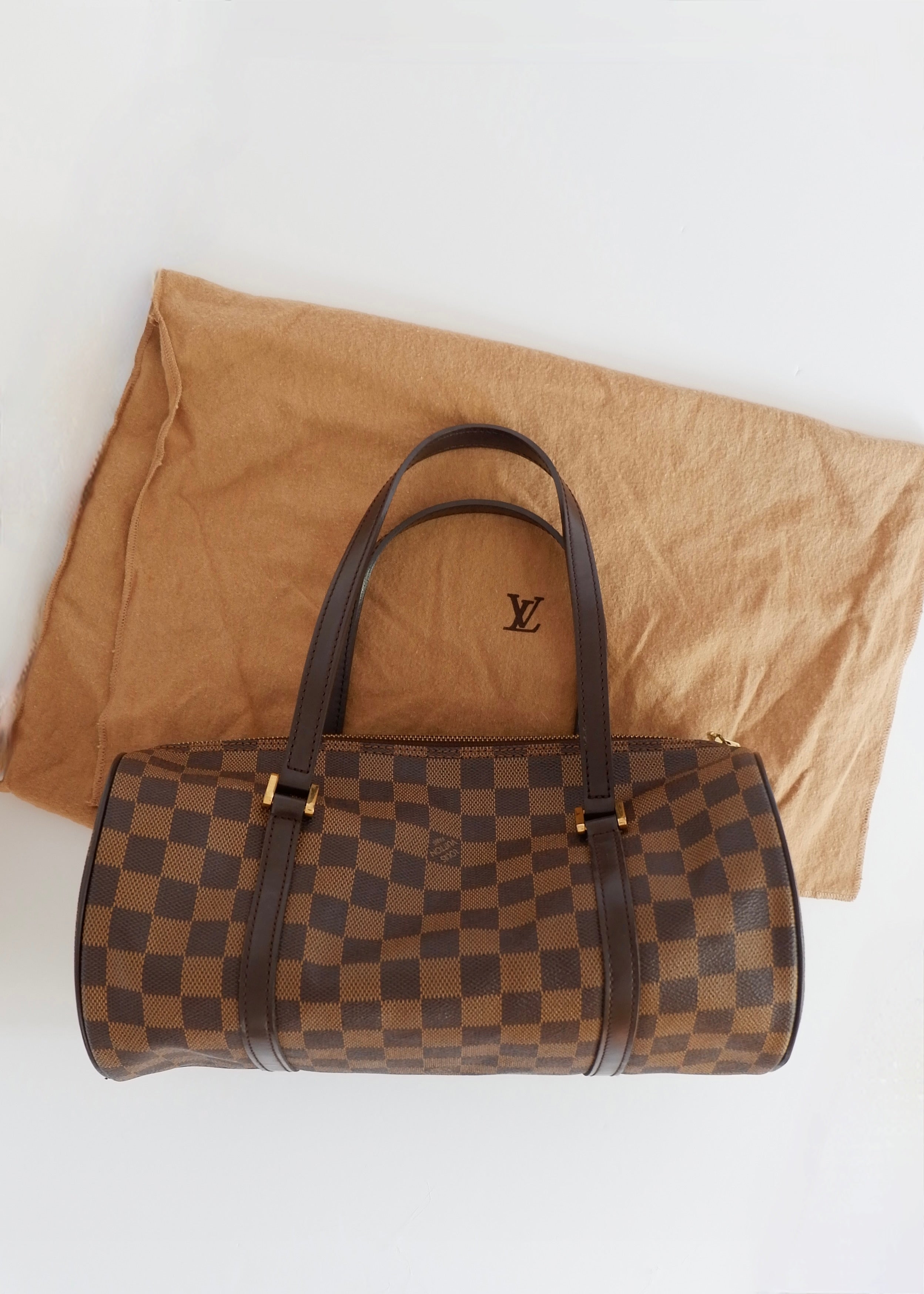 Authentic Preowned Louis Vuitton Damier Ebene Papillon 30