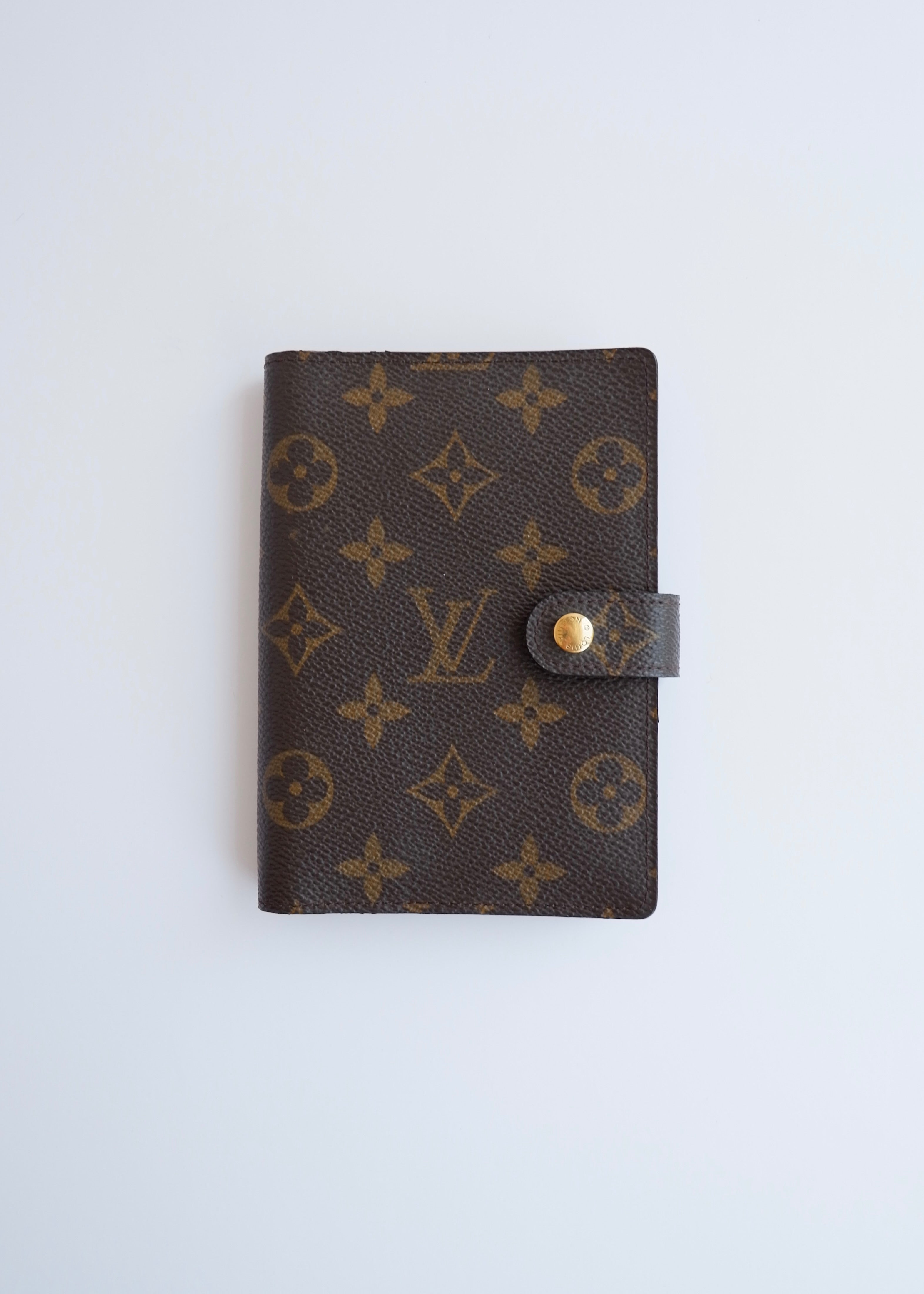Authentique couverture d'agenda Louis Vuitton Monogram MM d'occasion