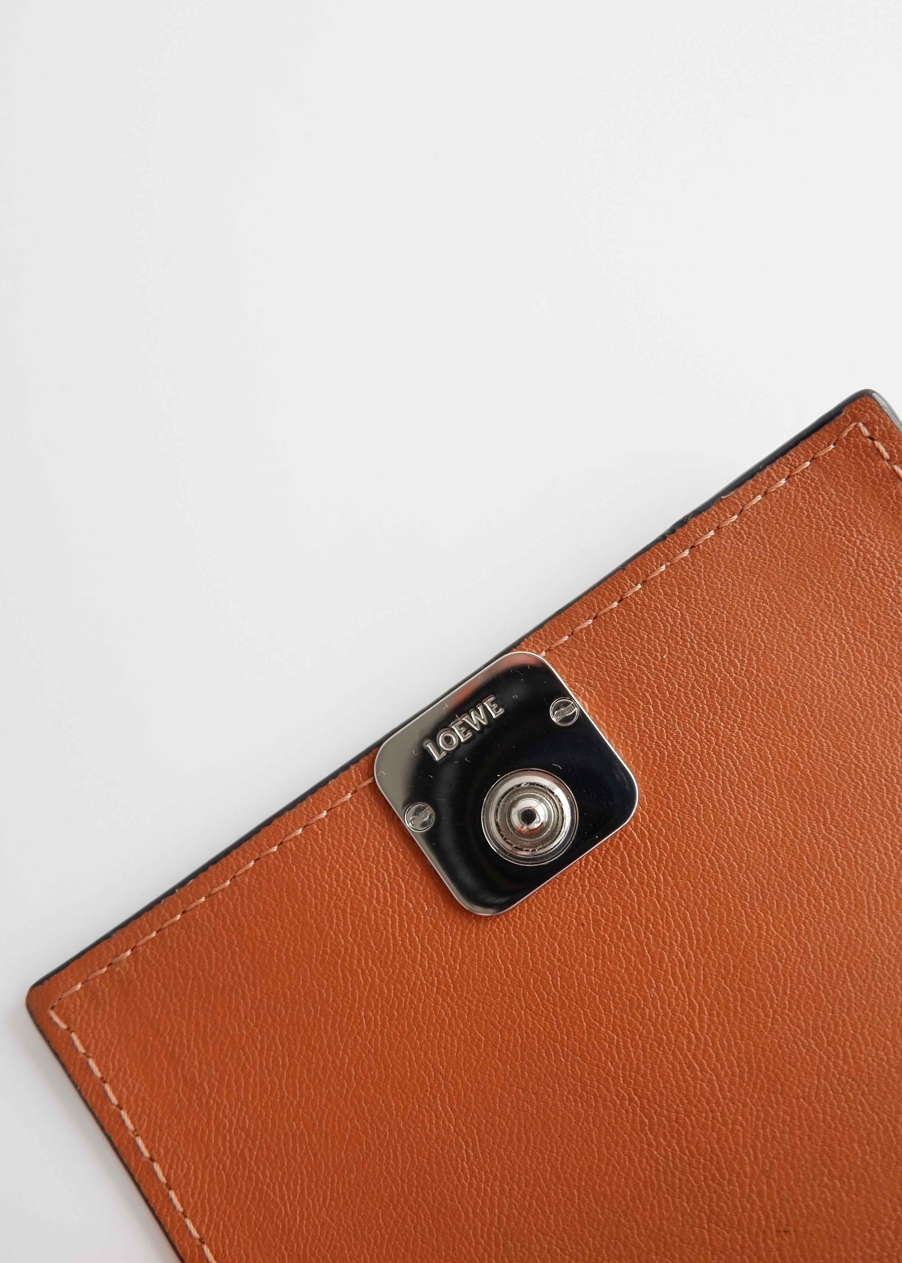 Authentic Preowned Loewe Brown Leather Bi-Fold Wallet