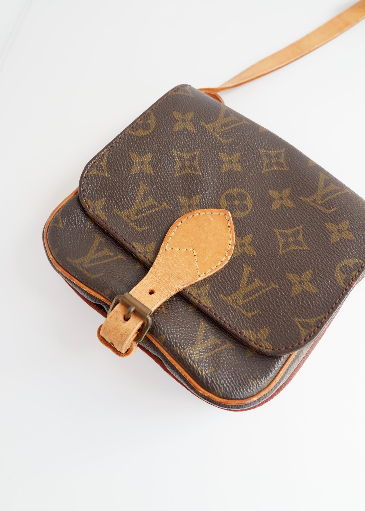 Authentic Preowned Louis Vuitton Monogram Mini Cartoucherie Crossbody