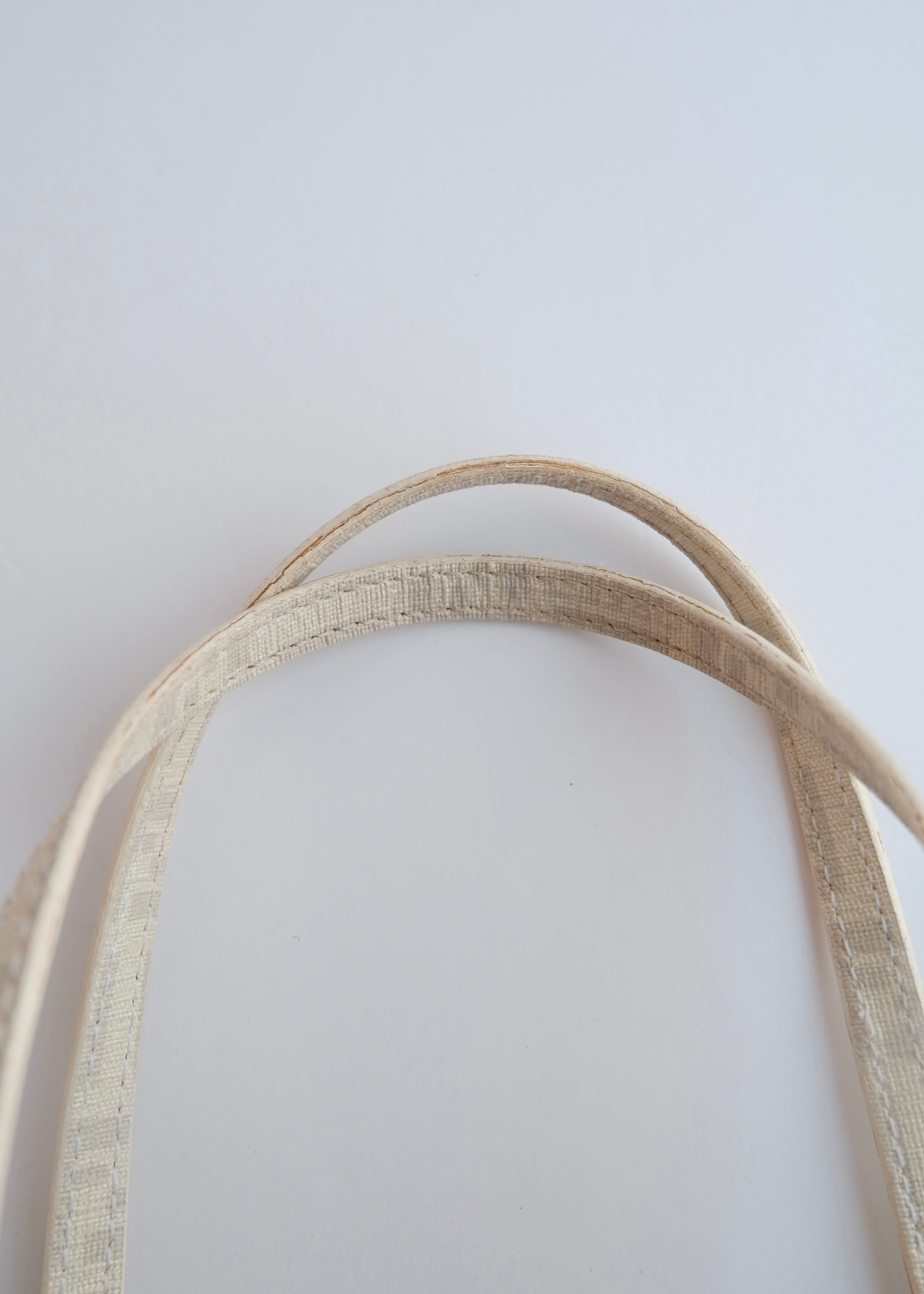 Sac à main Fendi Zucchino blanc d'occasion authentique
