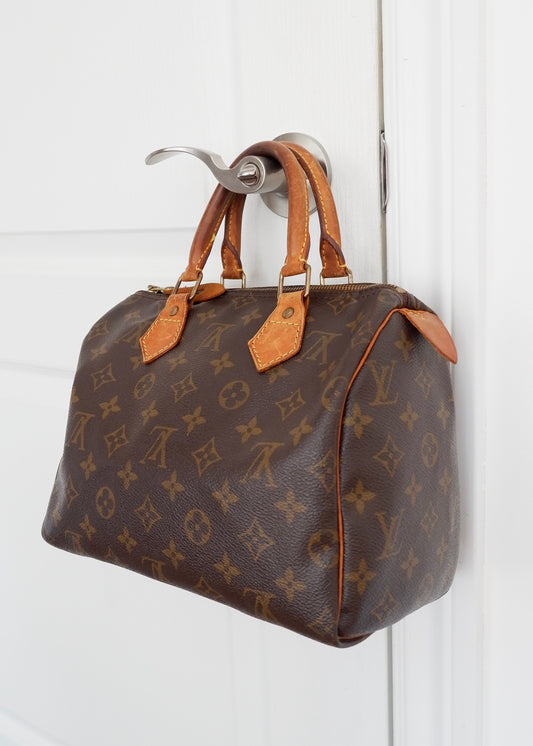 Authentic Preowned Vintage Louis Vuitton Monogram Speedy 25