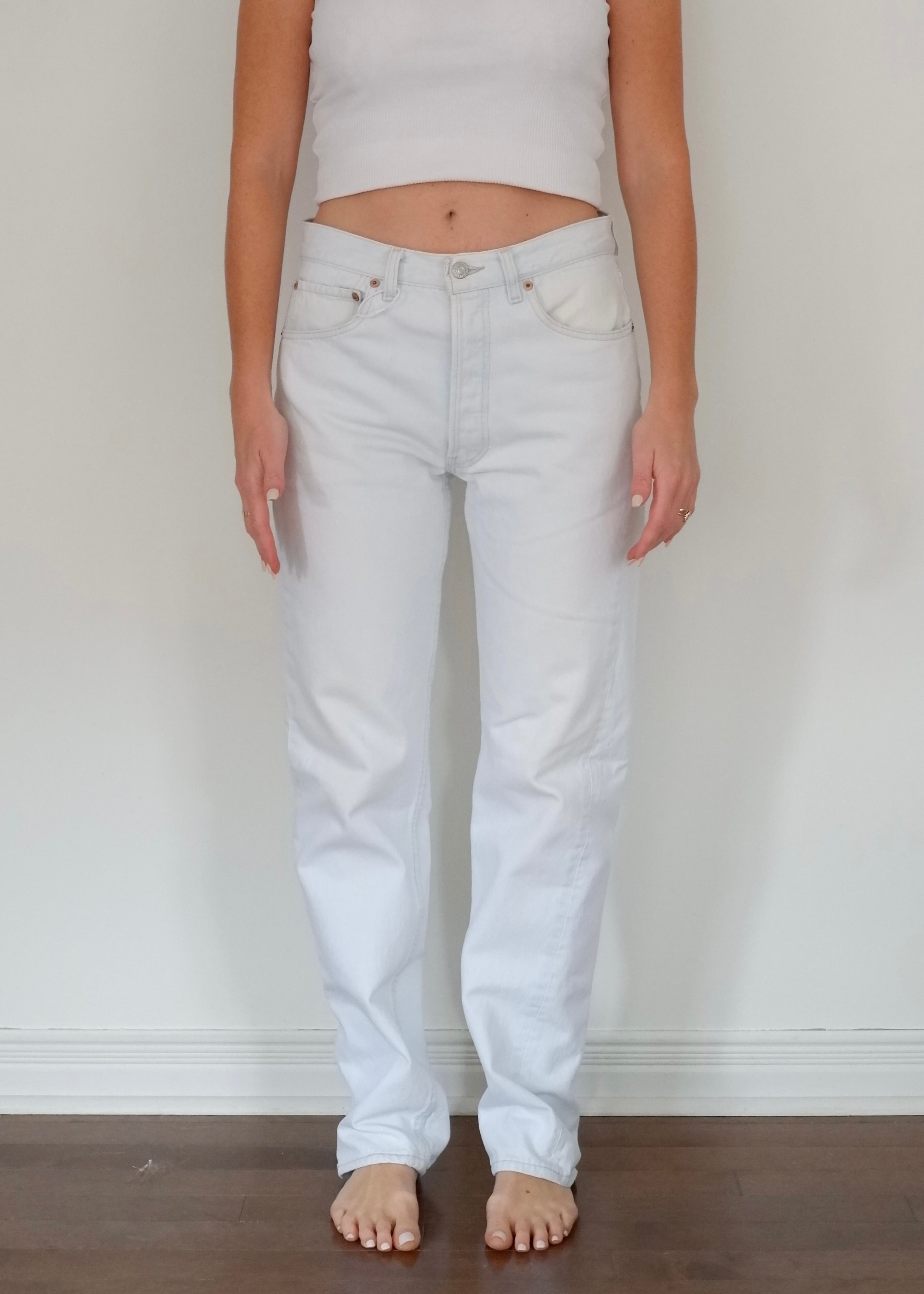 Levis Vintage 501 Ultra Light Wash Jeans - 31