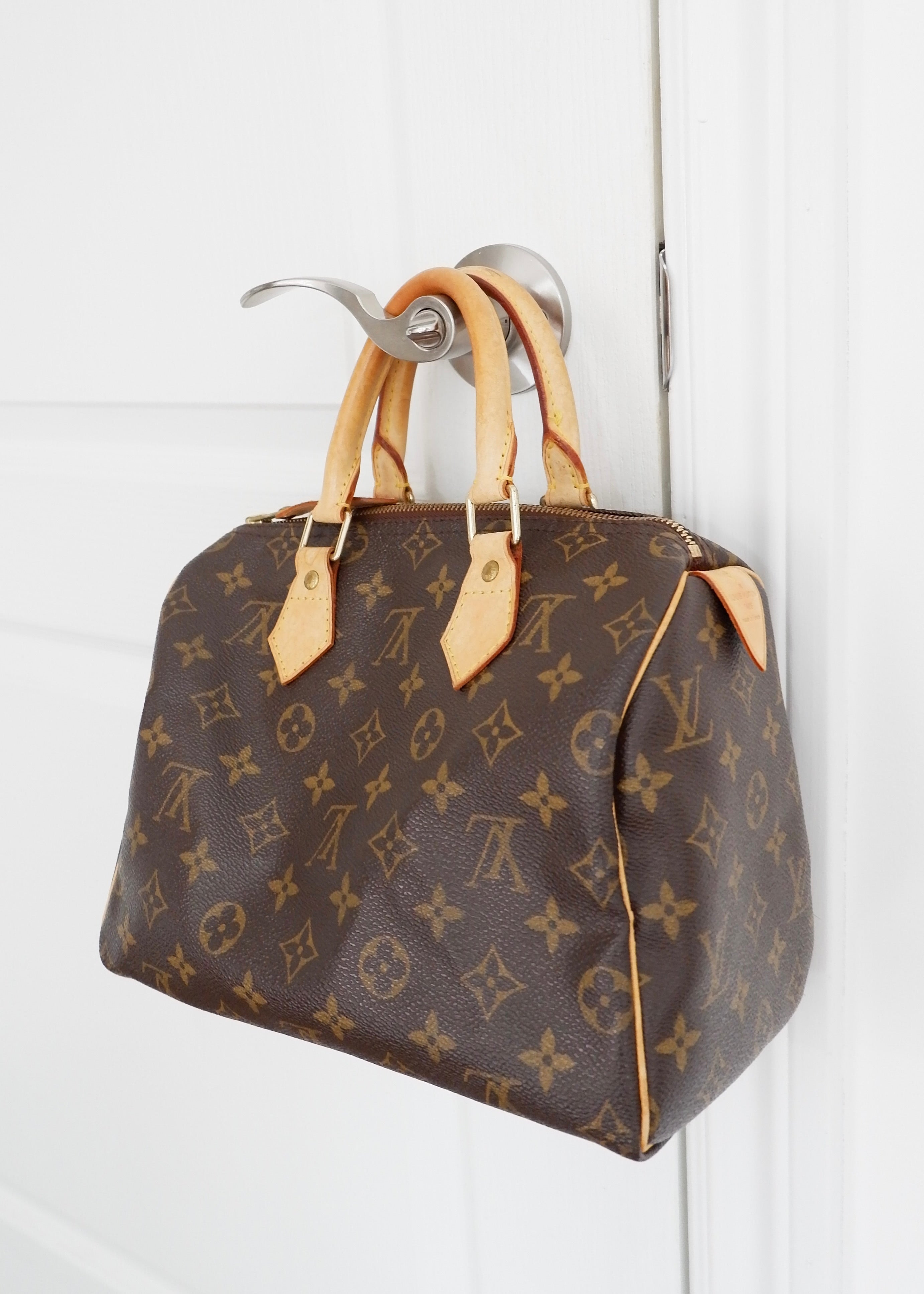 Authentique Louis Vuitton Monogram Speedy 25 d'occasion