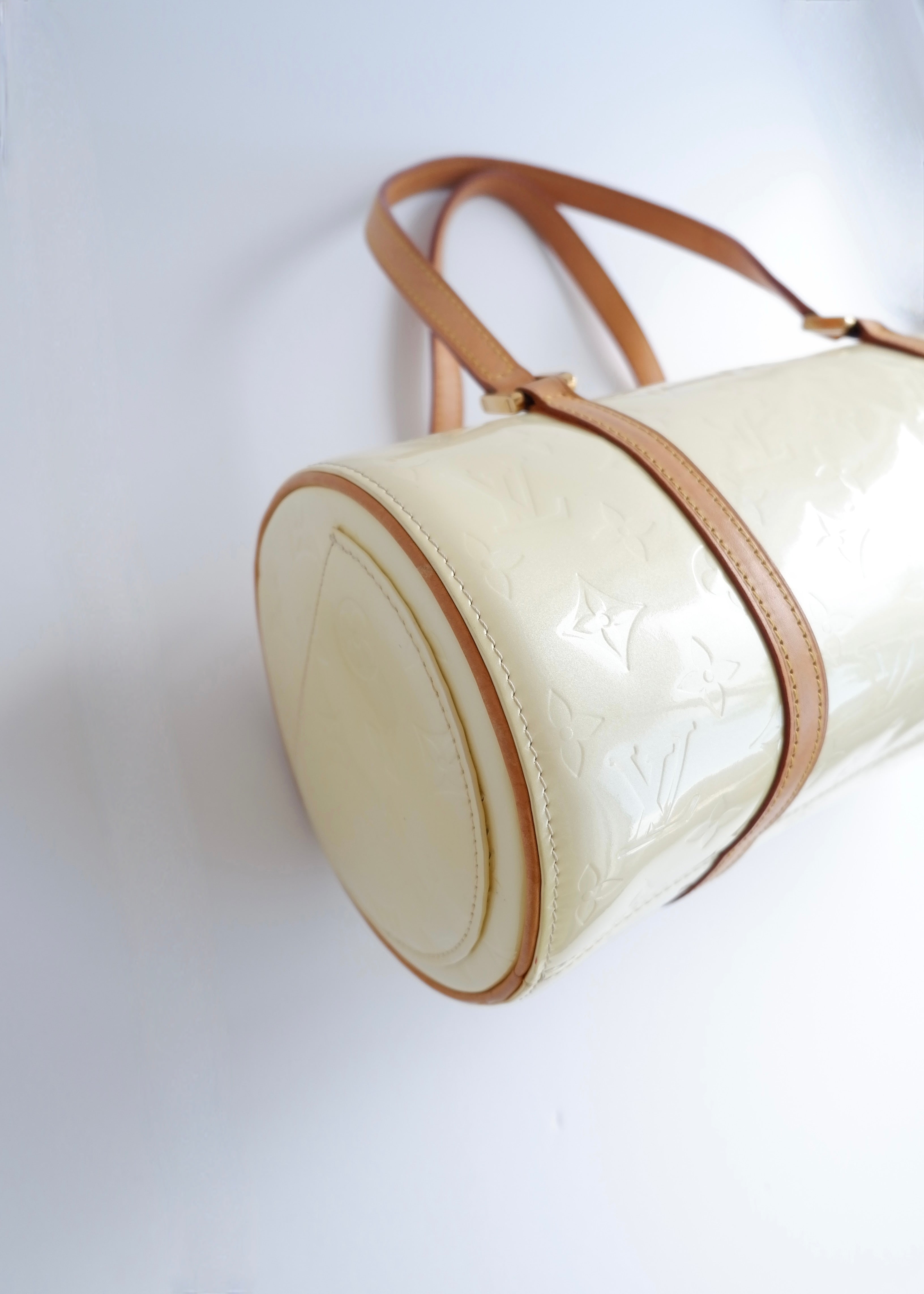 Preowned Louis Vuitton Monogram Vernis Perle Bedford Shoulder Bag
