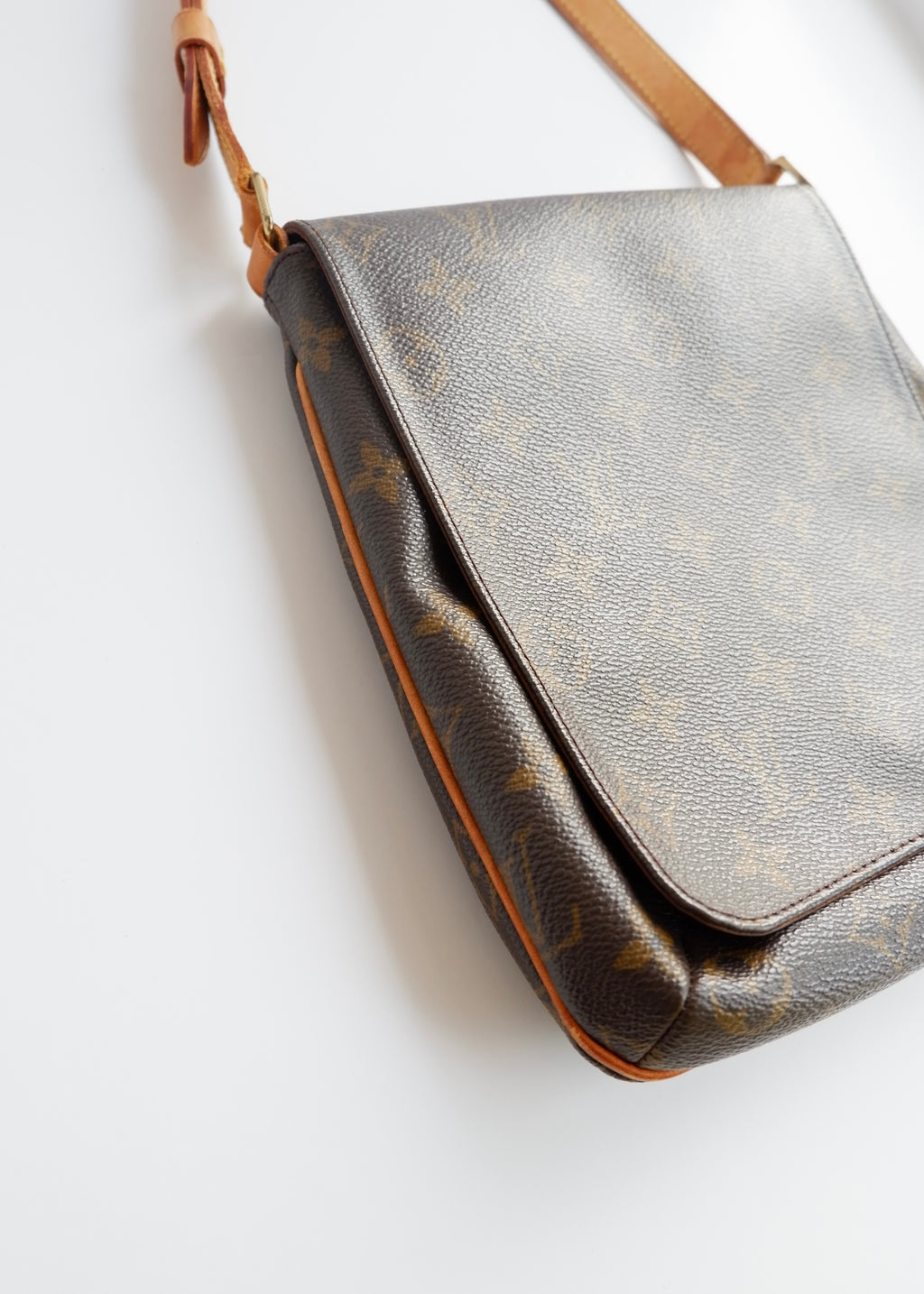Preowned Louis Vuitton Brown Monogram Musette Tango Salsa Shoulder Bag