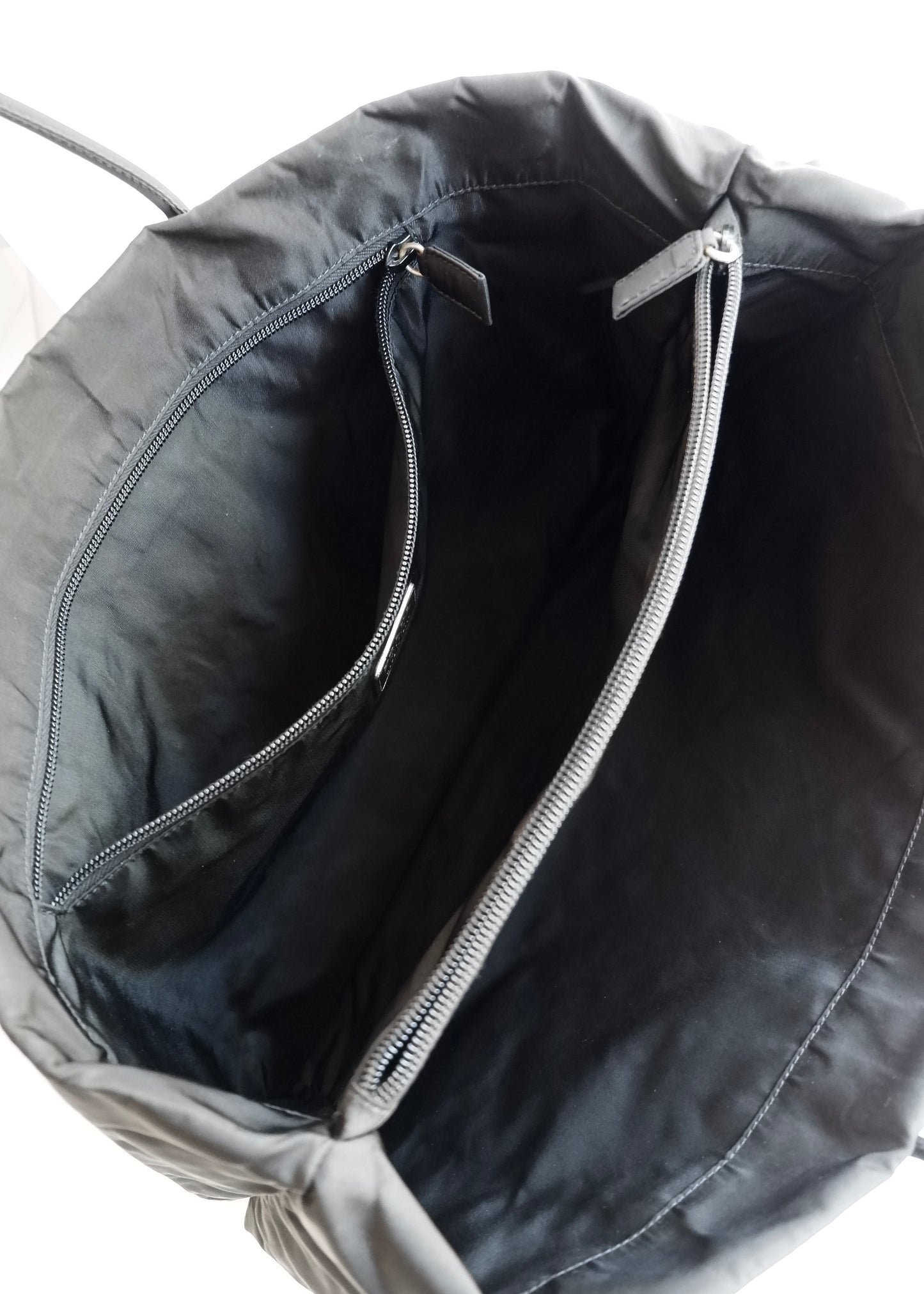 Authentic Preowned Prada Black Nylon Thin Strap Tote Bag