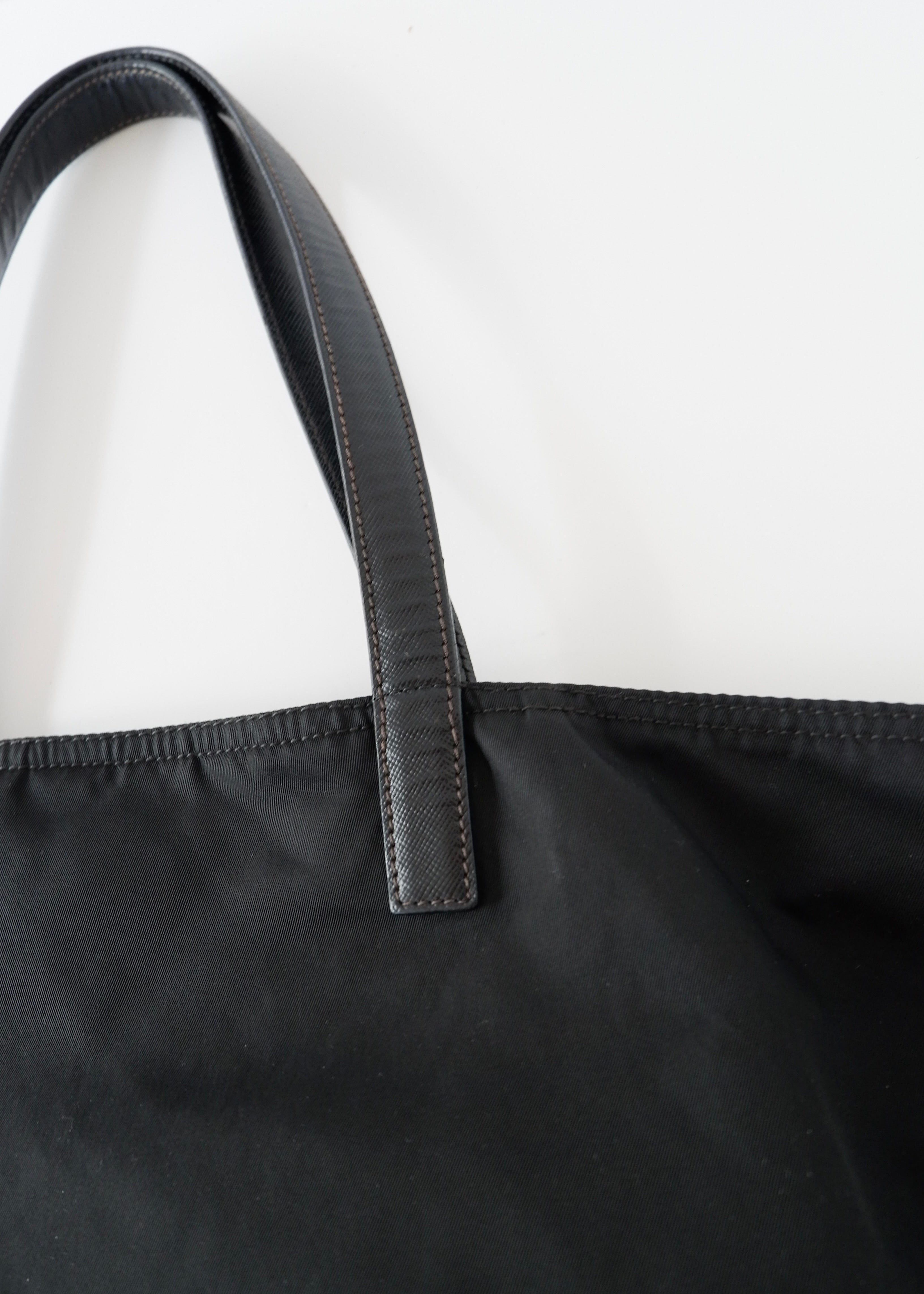 Authentic Preowned Prada Black Nylon Tote Bag