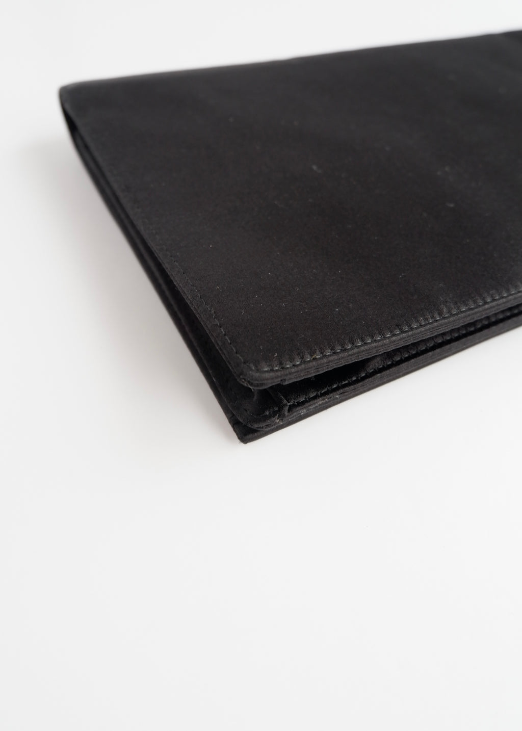 Authentic Preowned Prada Black Satin Clutch