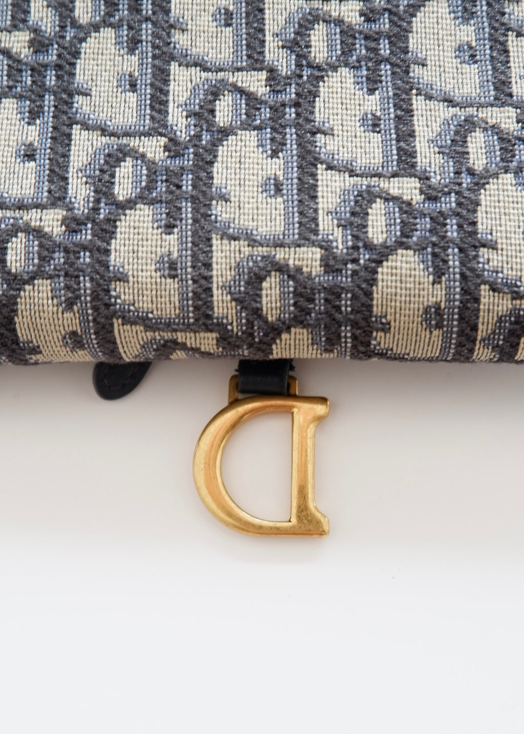 Authentic Preowned Dior Navy Oblique WOC Crossbody Bag