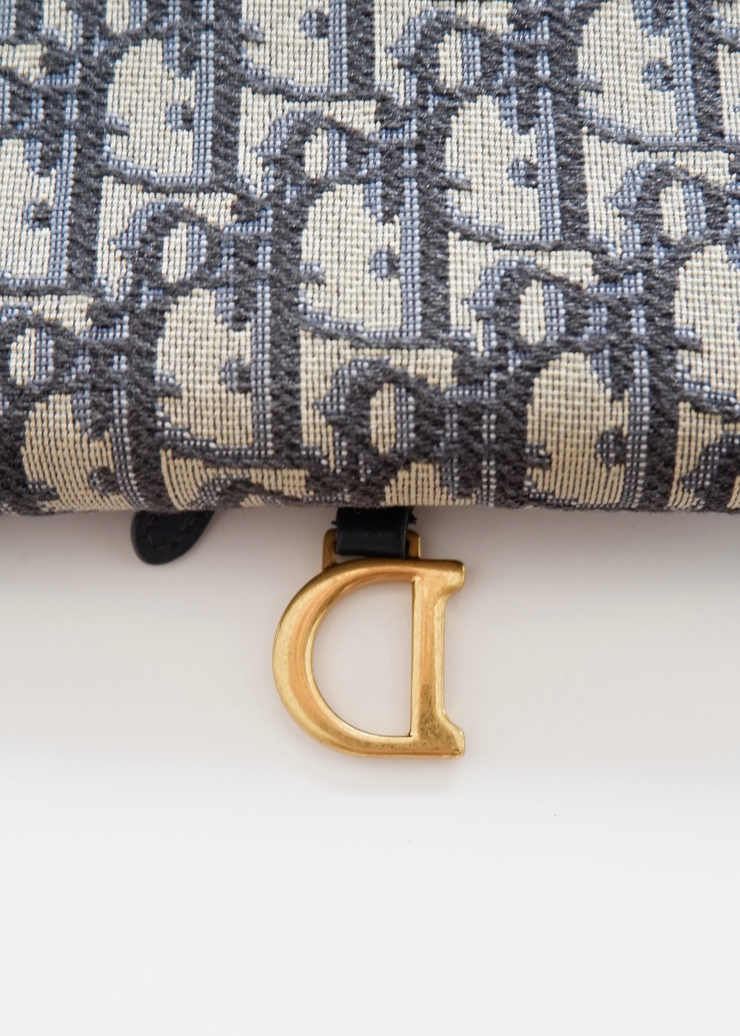 Authentic Preowned Dior Navy Oblique WOC Crossbody Bag
