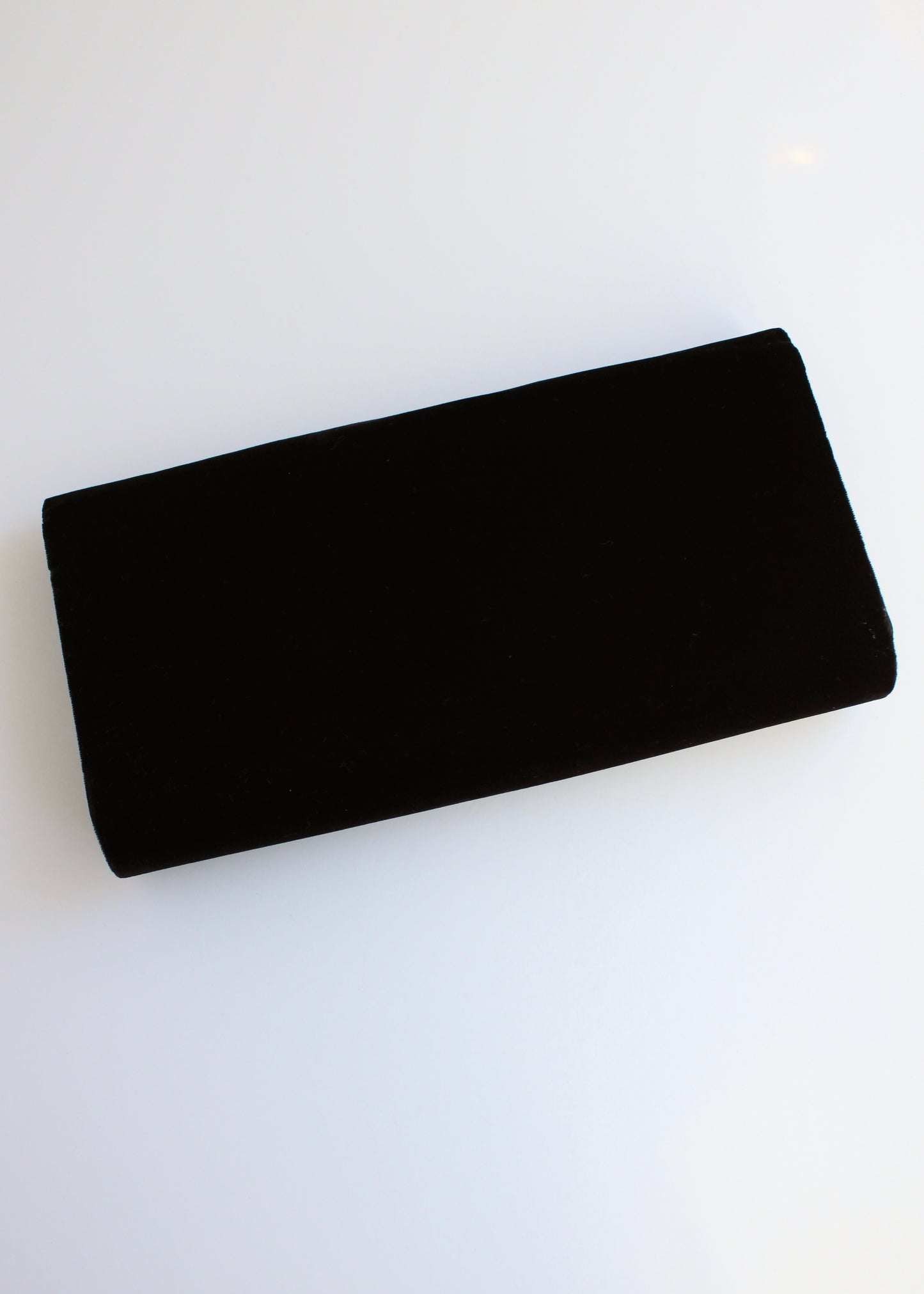 Authentic Preowned Vintage Gucci Black Velvet Clutch