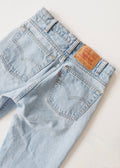 Levis Vintage 505 Light Wash Straight Leg Jeans - 26