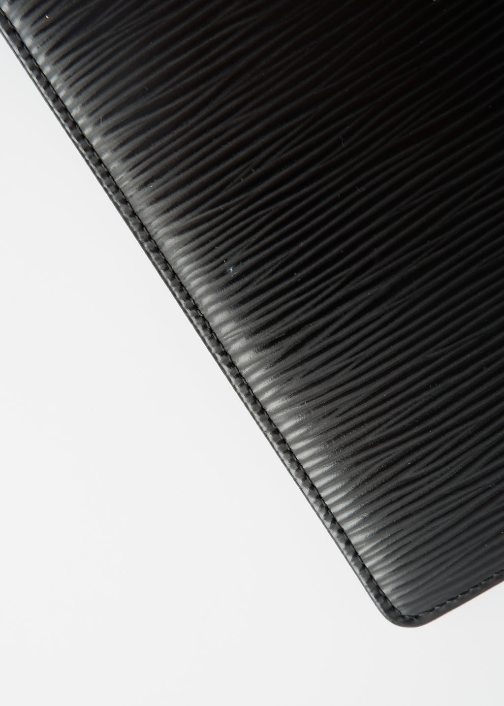 Authentic Preowned Louis Vuitton Black Epi Leather Bi Fold Card Holder