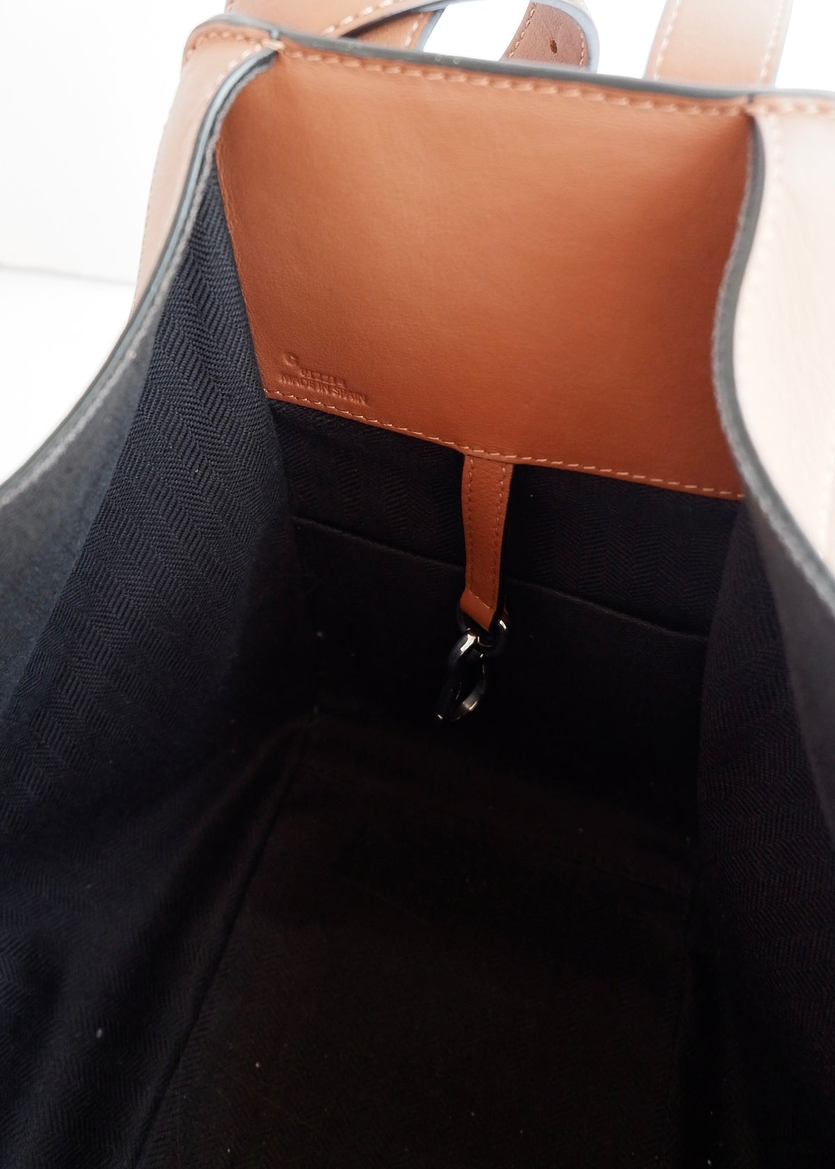Preowned Loewe Brown Leather Hammock Bag
