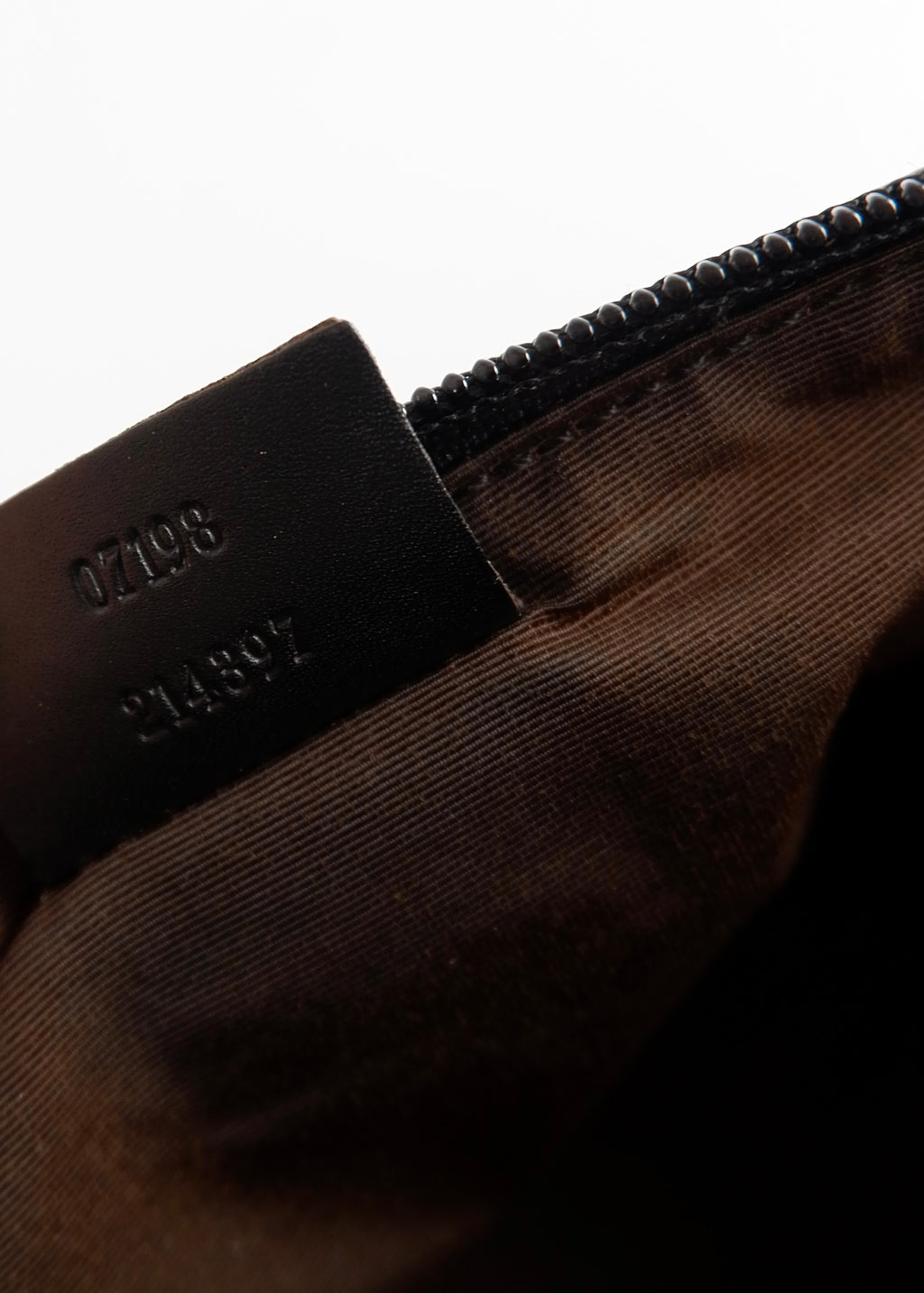 Authentic Preowned Gucci Brown GG Canvas Boat Pochette