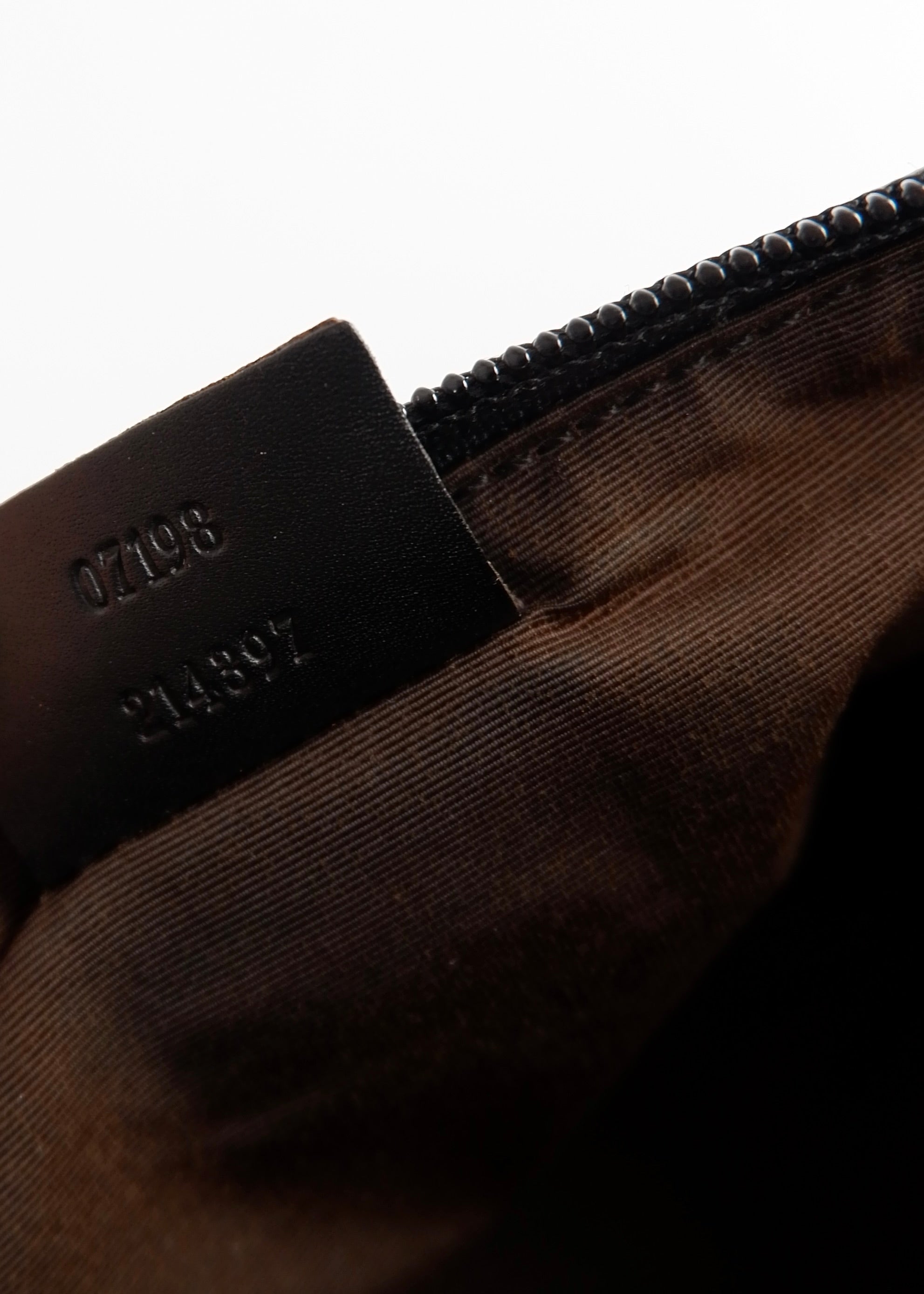 Authentic Preowned Gucci Brown GG Canvas Boat Pochette