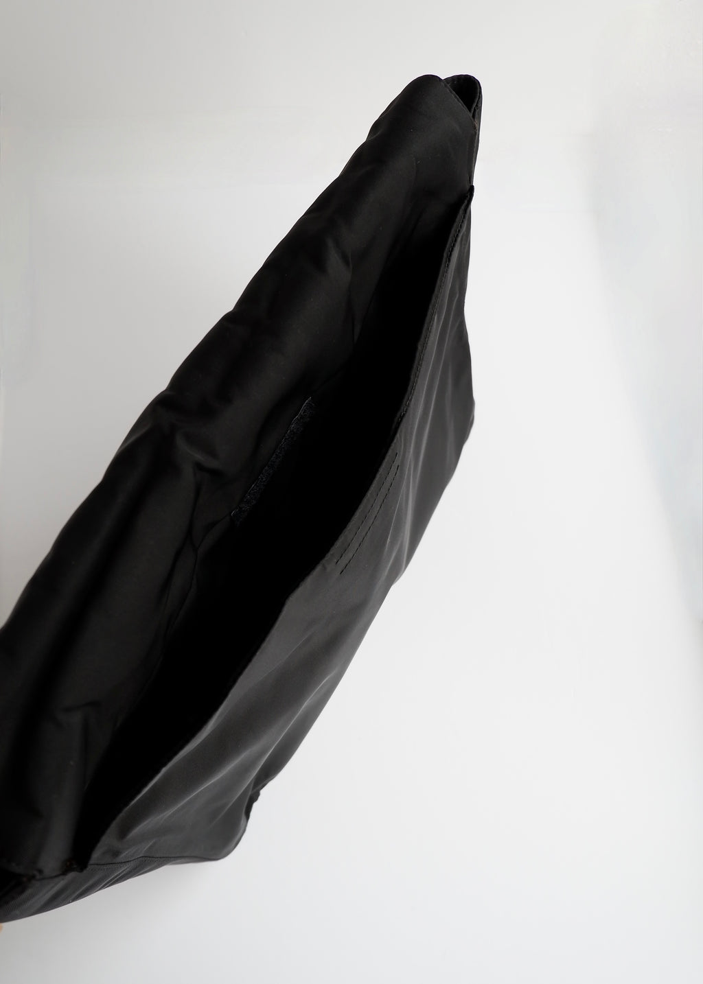 Preowned Prada Black Nylon Large Pouch/ Clutch
