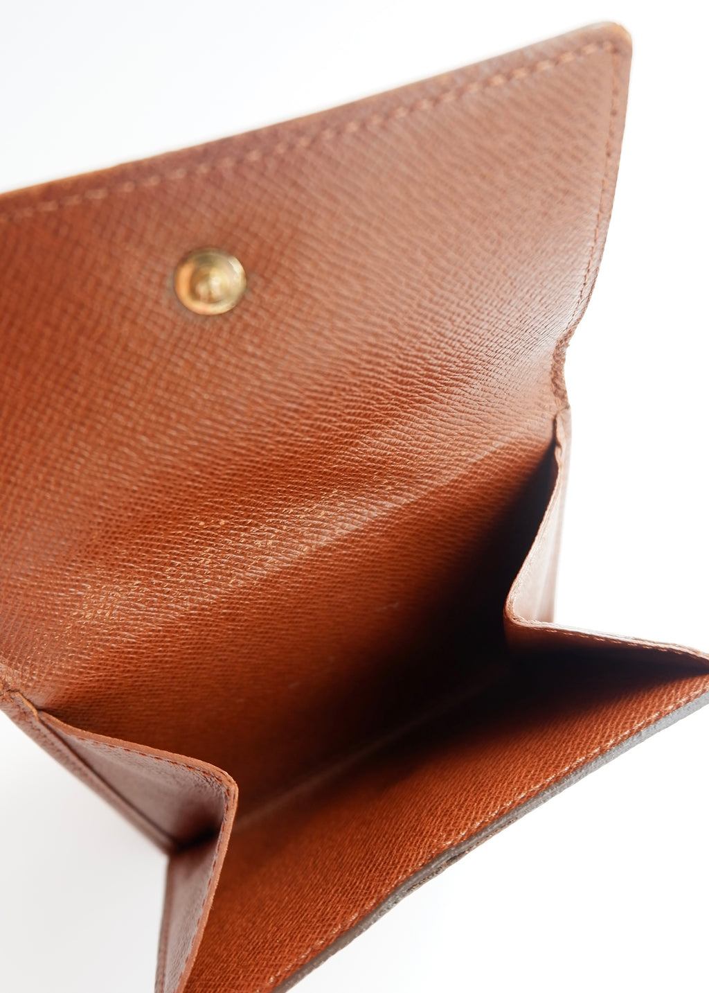 Preowned Louis Vuitton Brown Monogram Coated Canvas Compact Wallet
